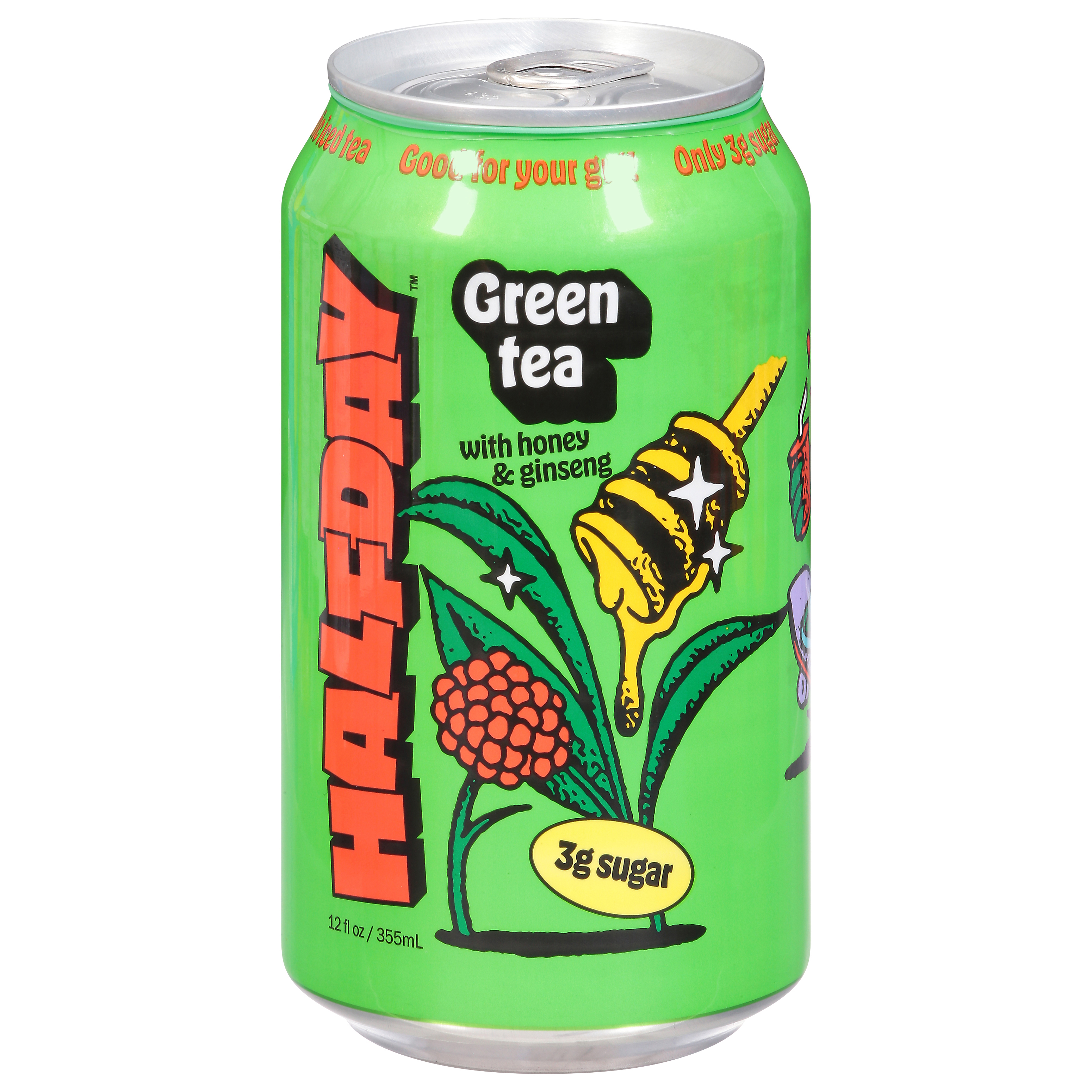 Halfday Green Tea with Honey & Ginseng