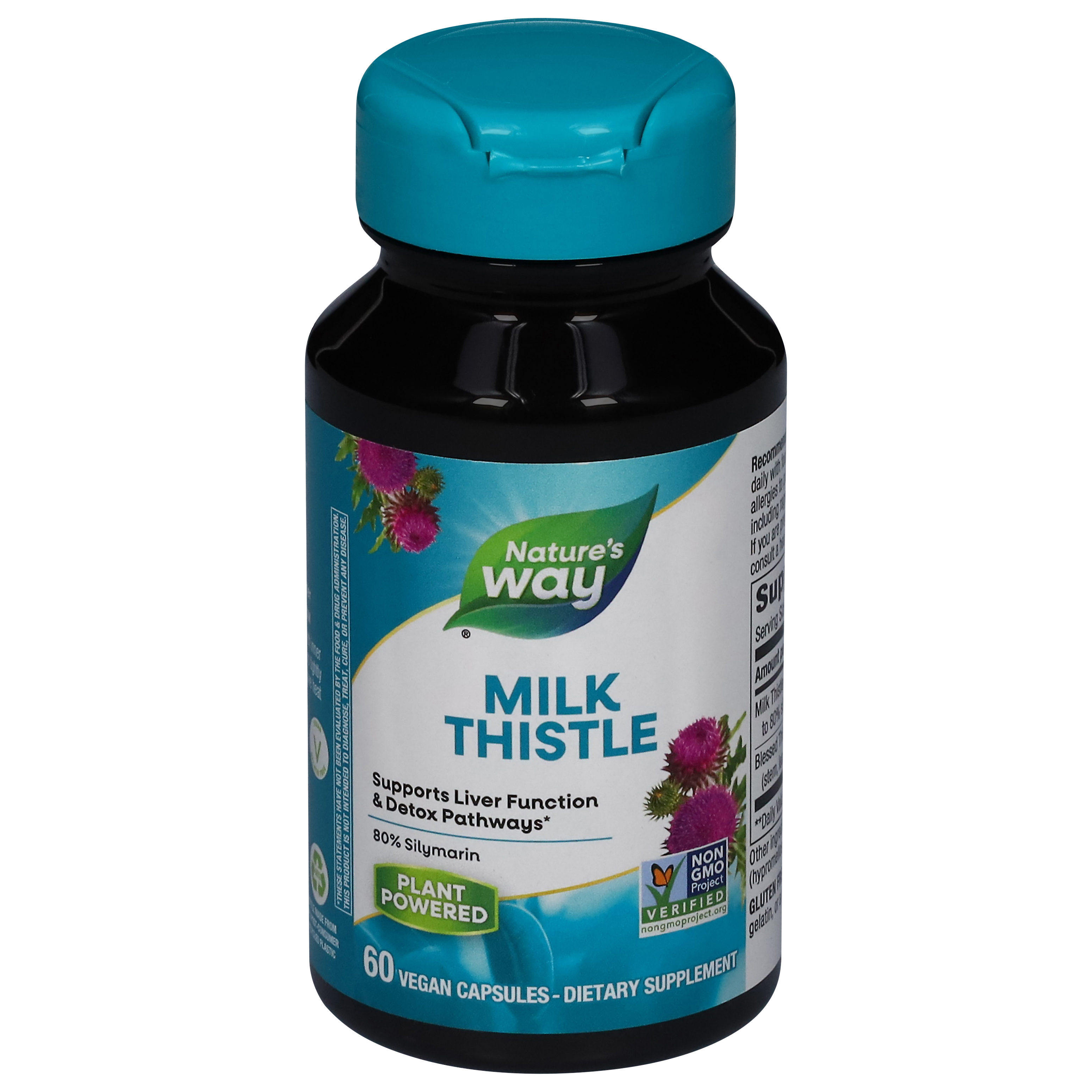 Nature's Way Milk Thistle 60 Vegan Capsules