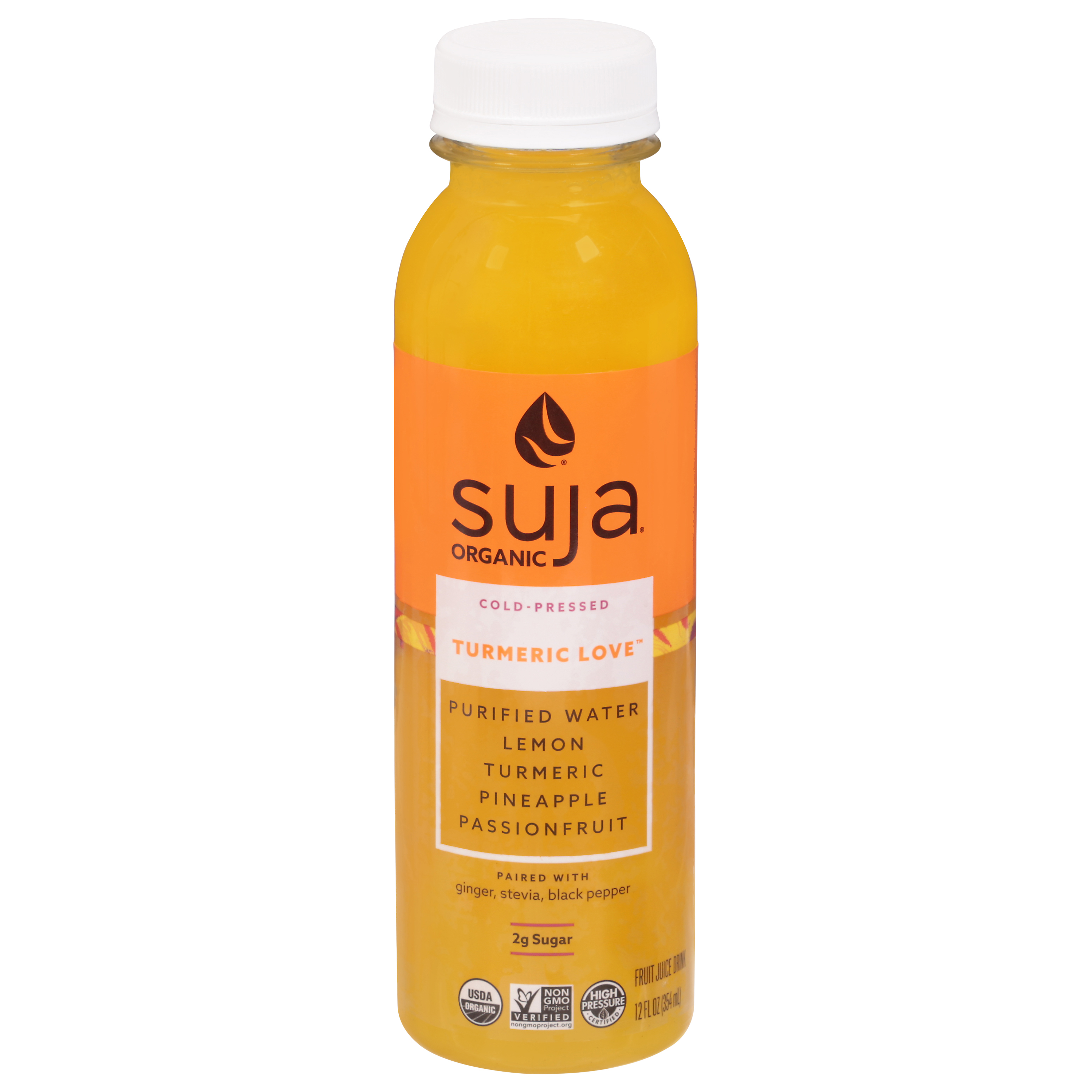 Suja Organic Cold-Pressed Turmeric Love Fruit Juice Drink