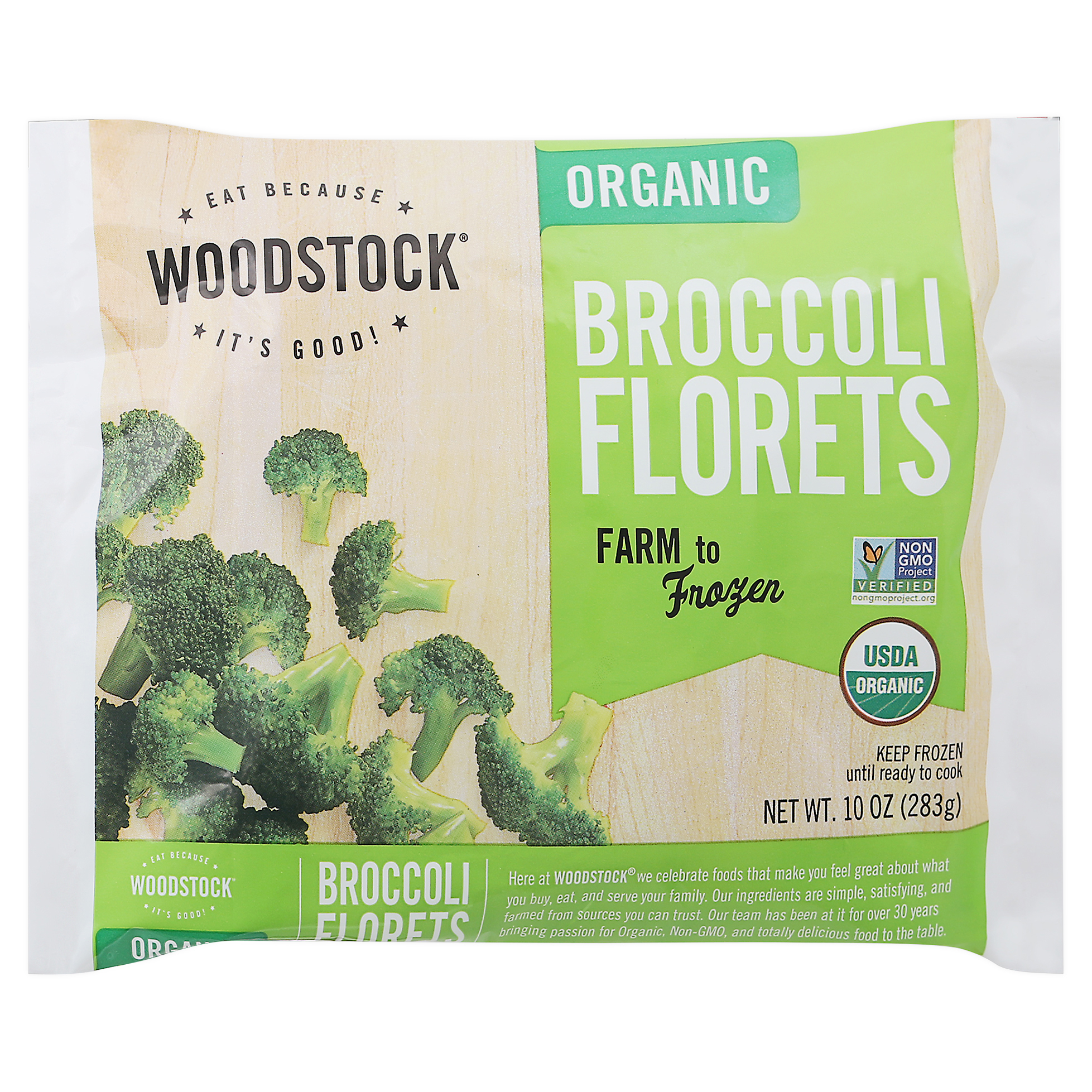 Woodstock Organic Broccoli Florets