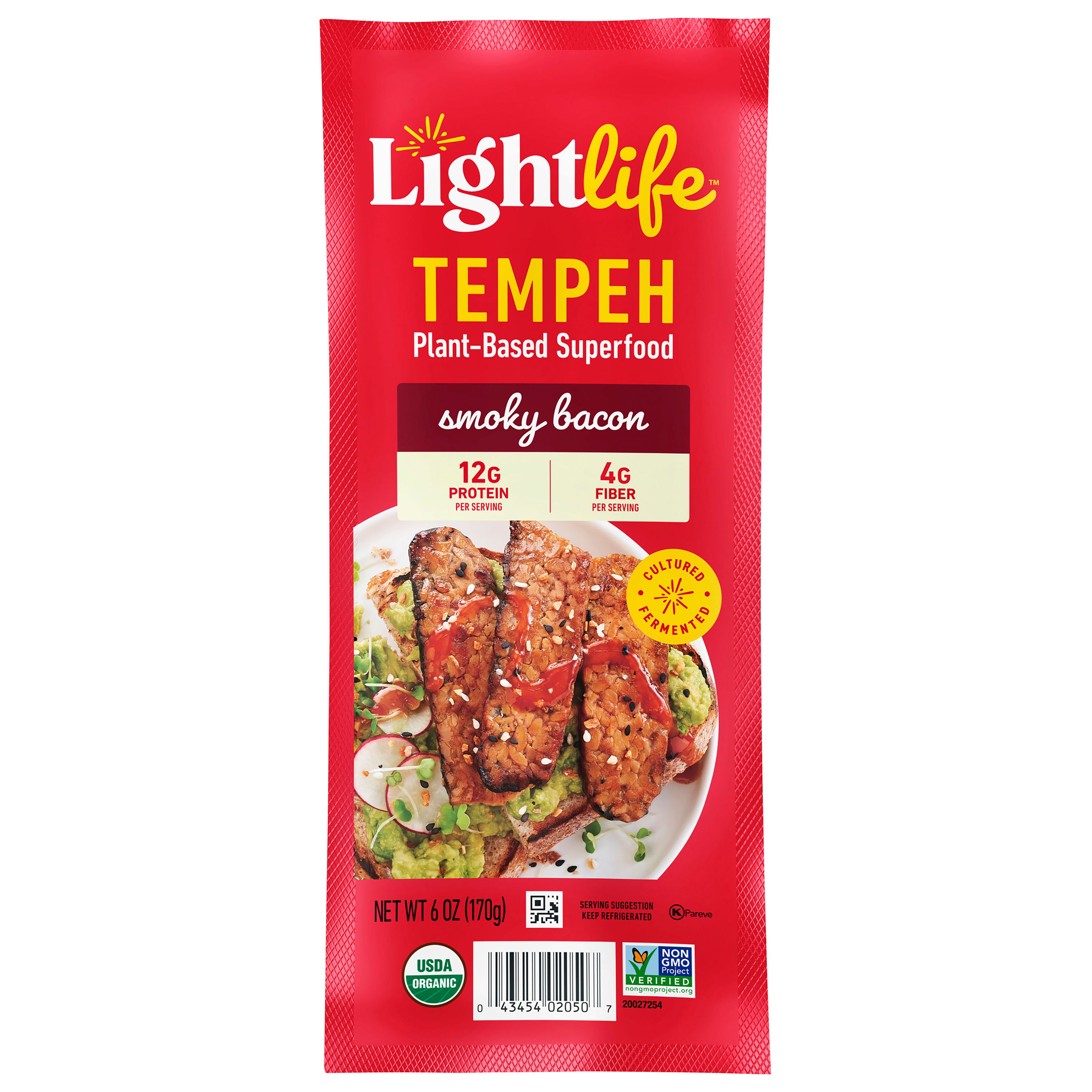 Lightlife Organic Smoky Bacon Tempeh Strips