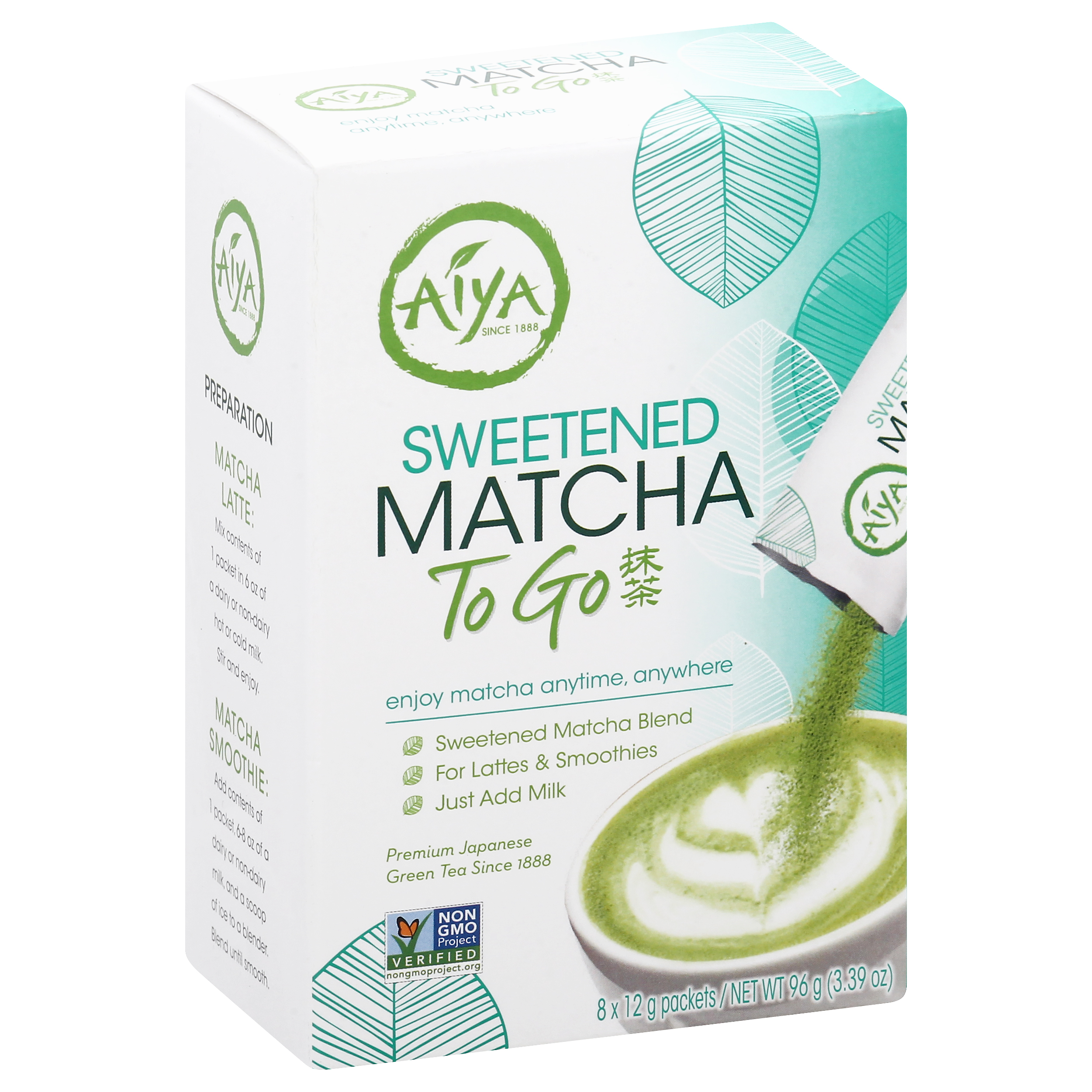 Aiya To Go Sweetened Matcha