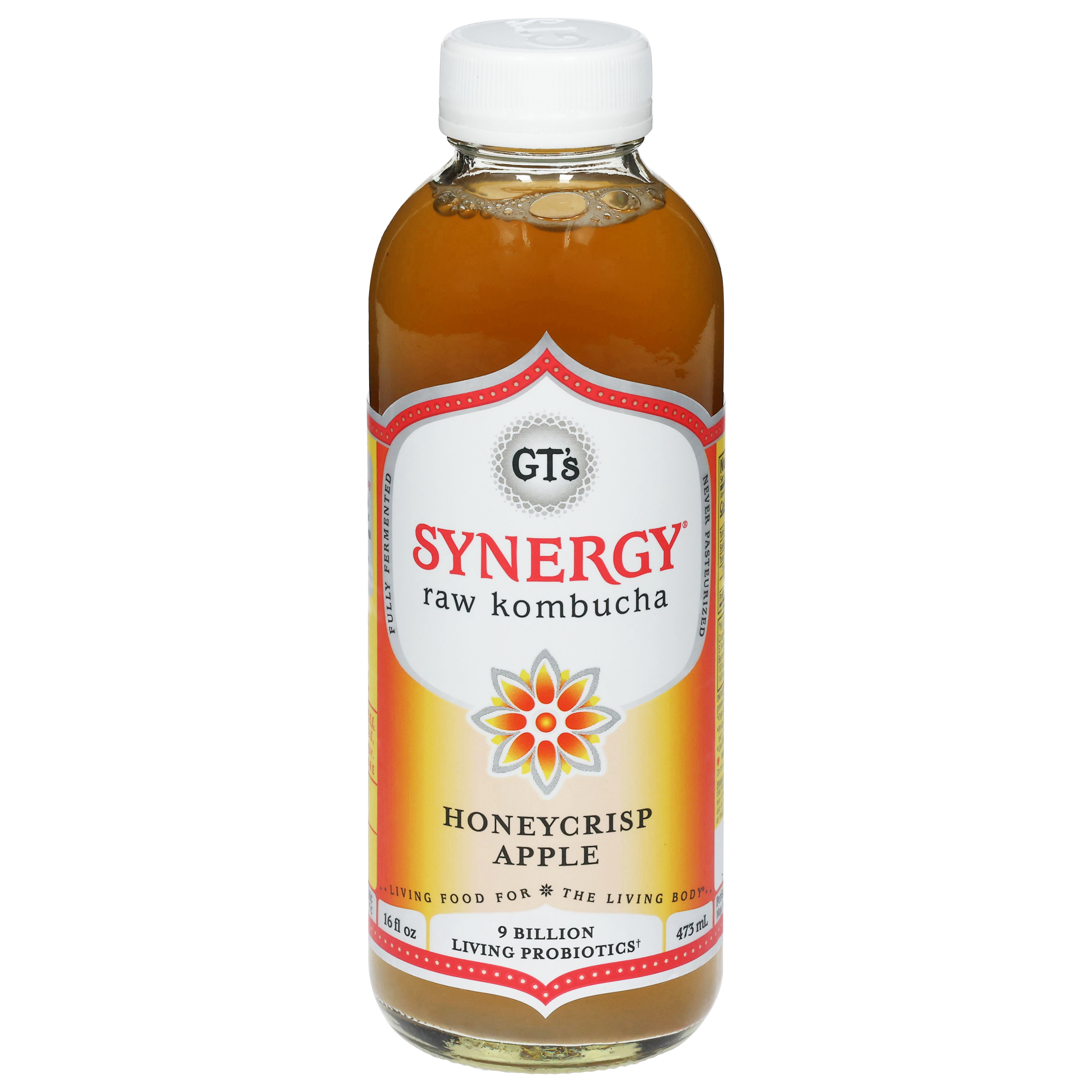 Synergy Raw Honeycrisp Apple Kombucha