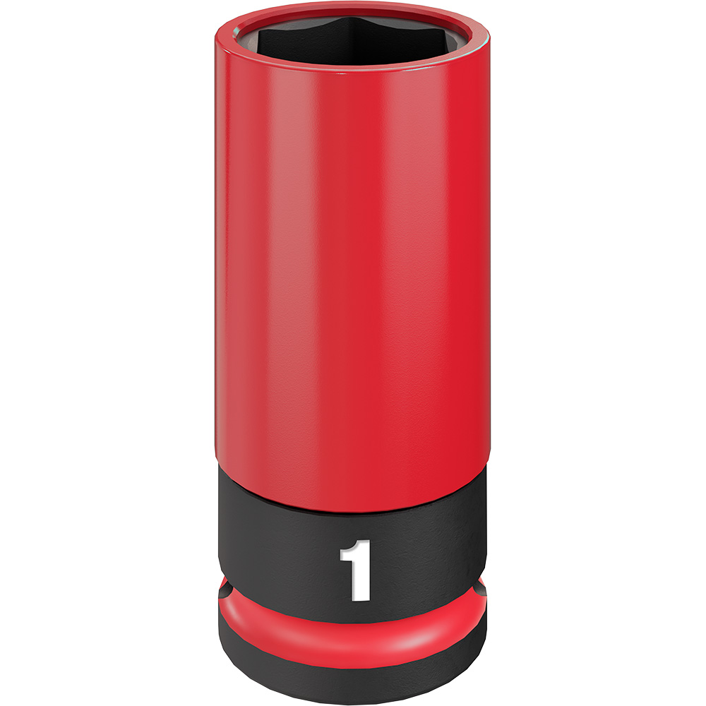 SHOCKWAVE Impact Duty 1/2 Drive 1" SAE Lug Nut Wheel Socket