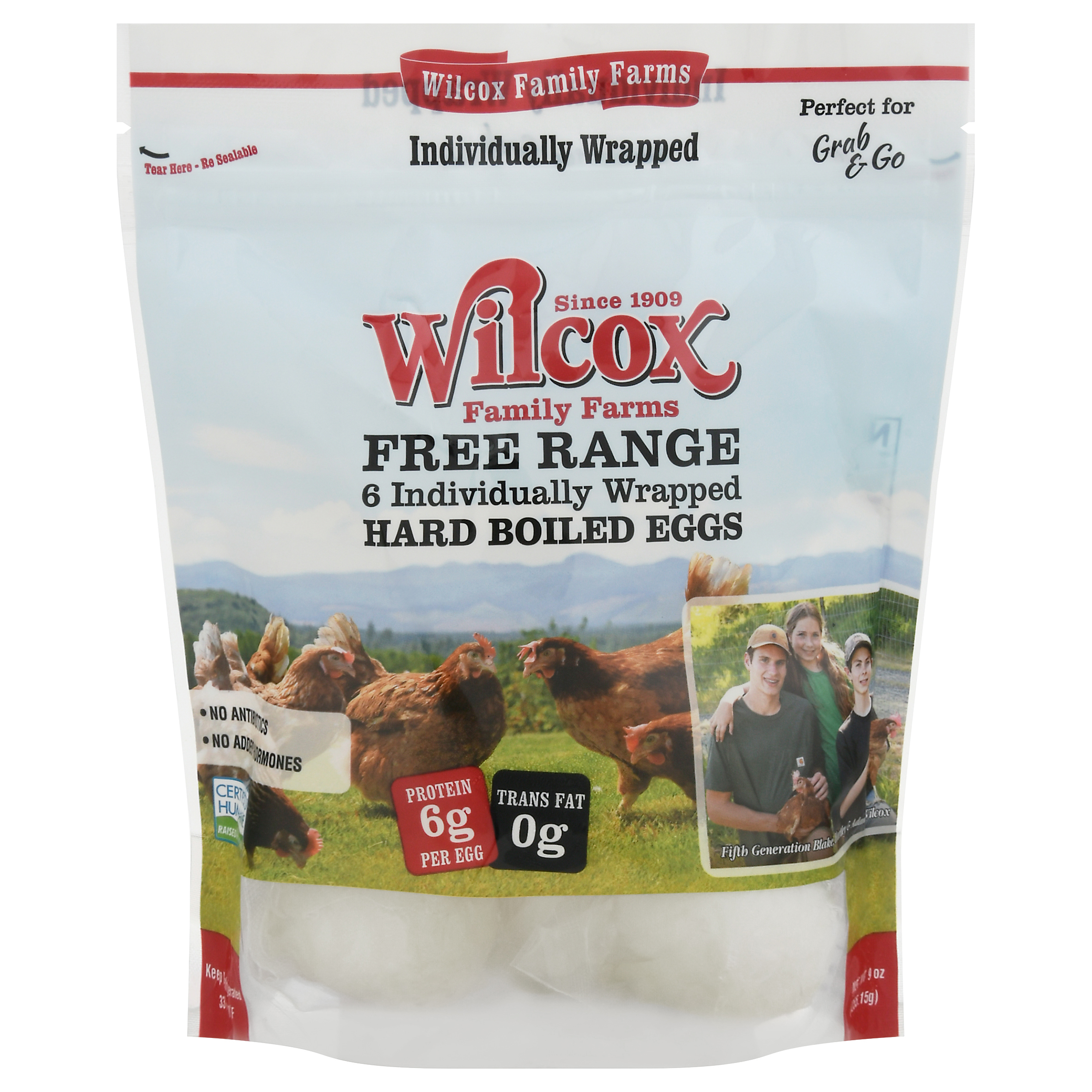 Wilcox Free Range Hard Boiled Eggs
