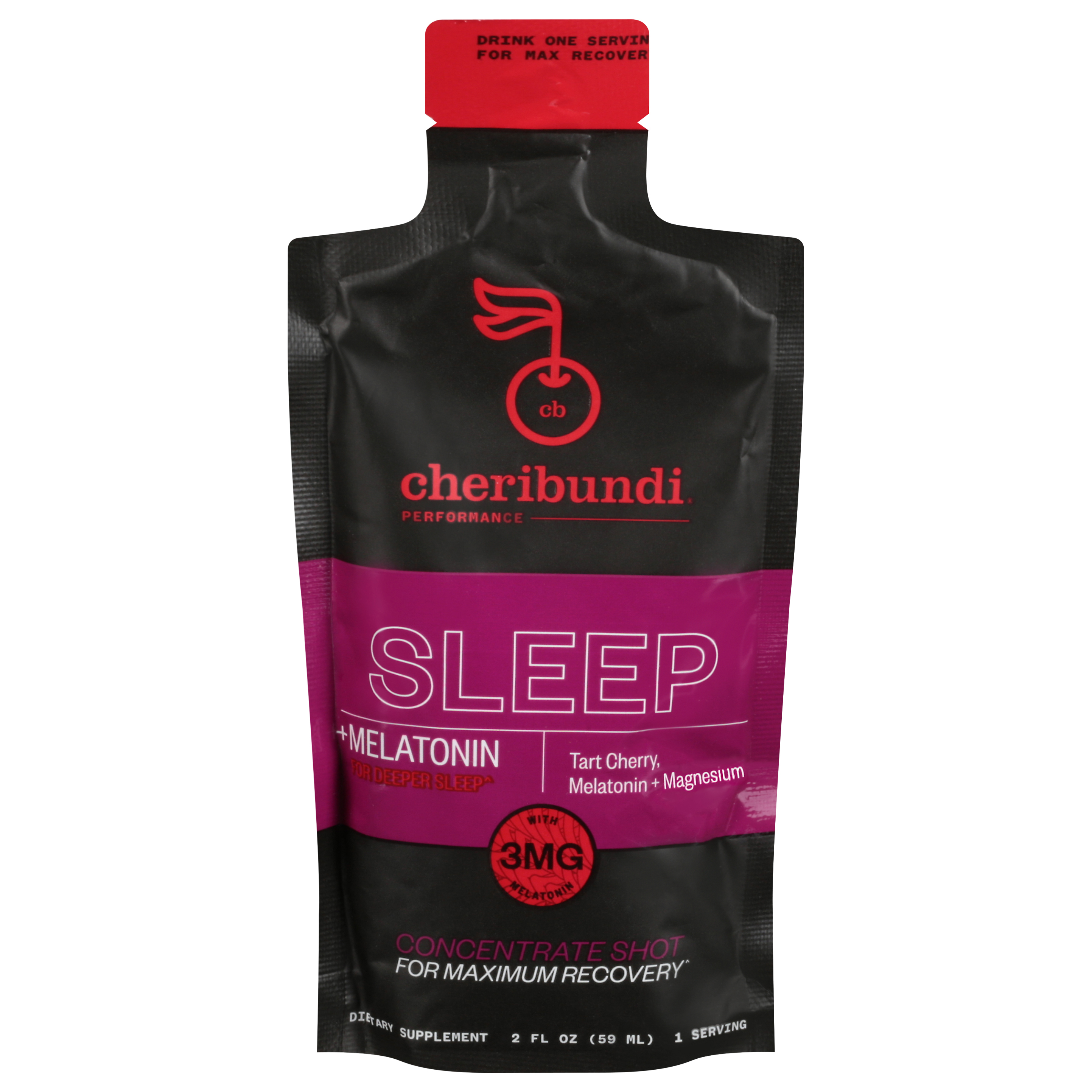 Cheribundi Sleep + Melatonin Concentrate Shot