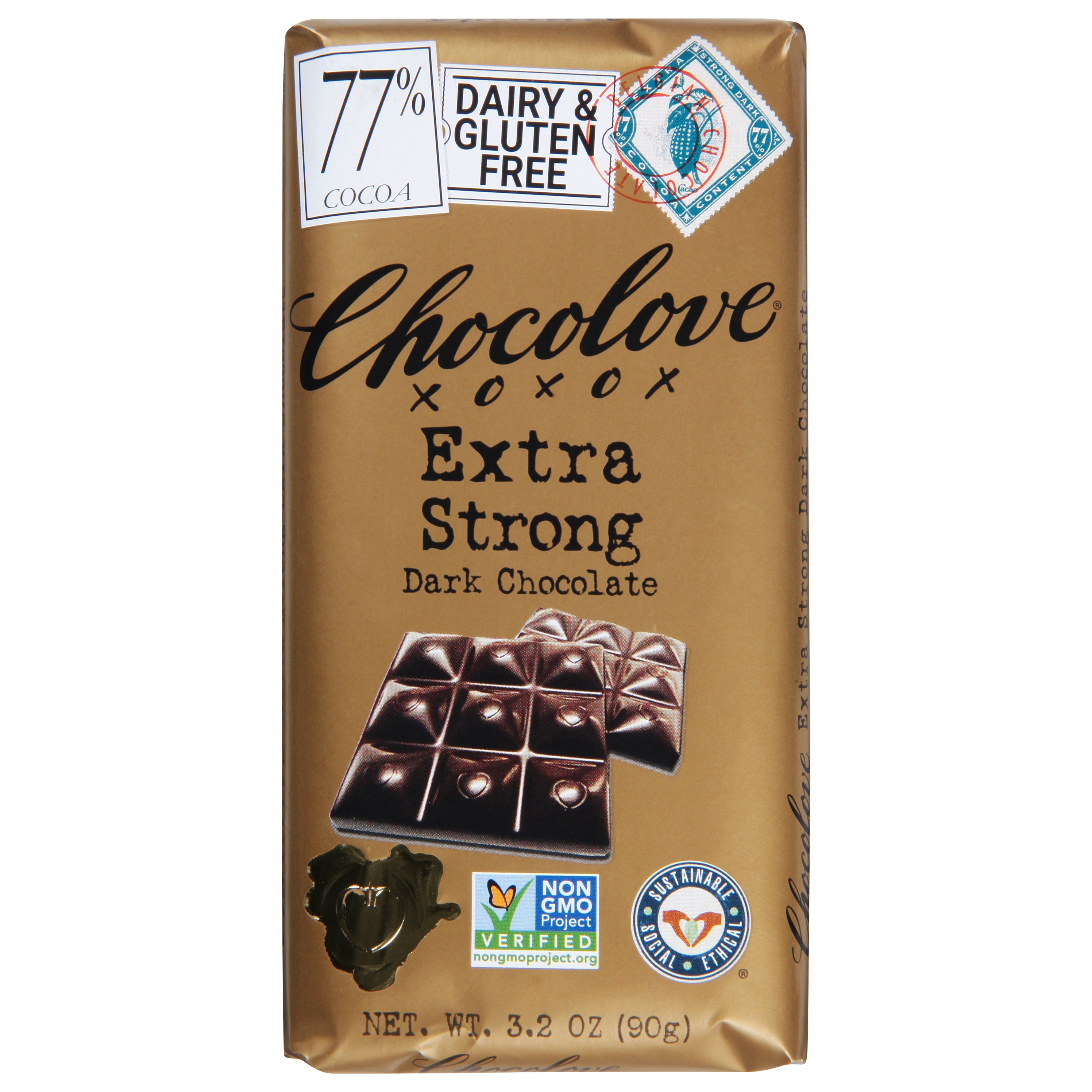 Chocolove Extra Strong Dark Chocolate