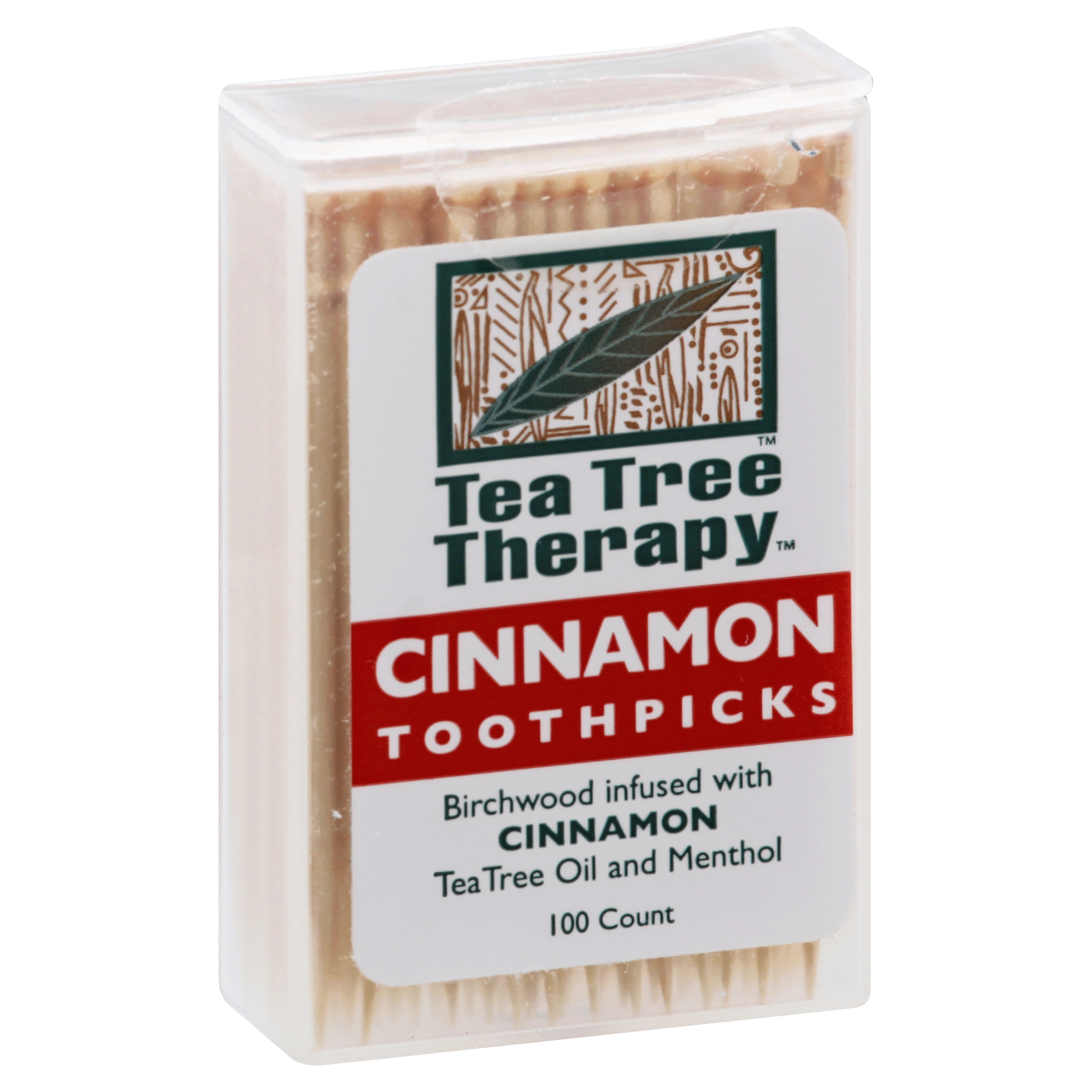 Tea Tree Therapy Cinnamon Toothpicks