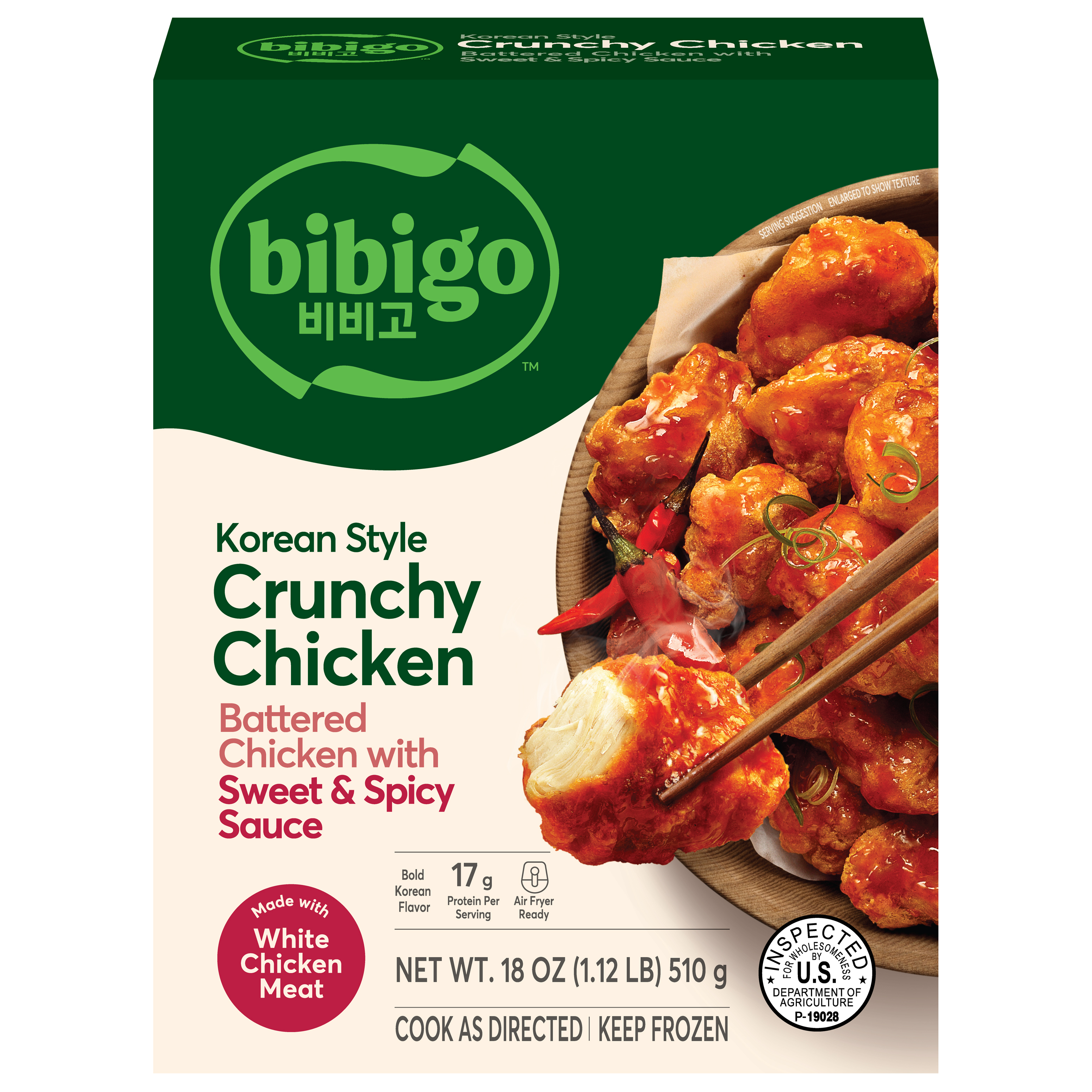 Bibigo Korean Style Crunchy Chicken