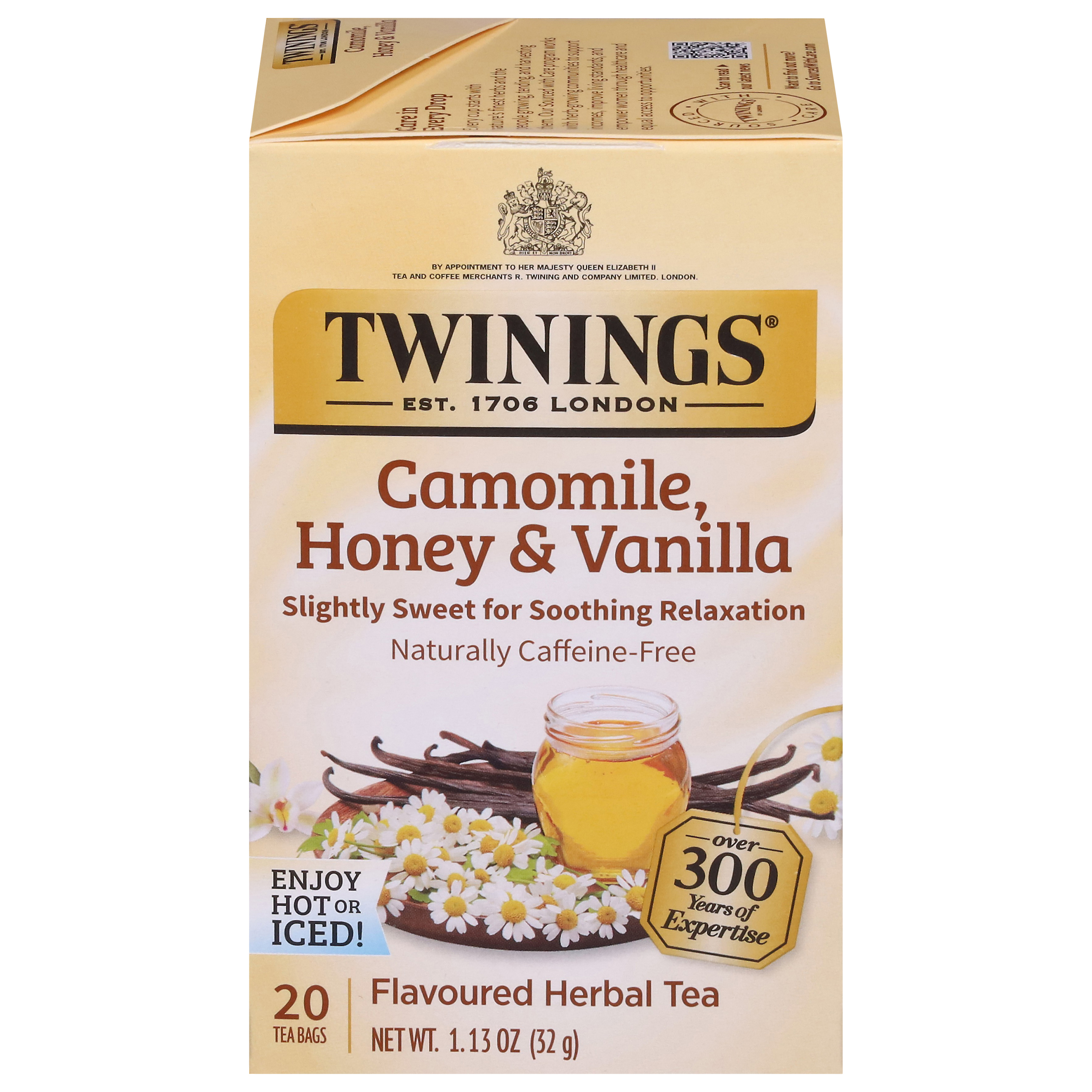 Twinings Bags Camomile, Honey & Vanilla Herbal Tea