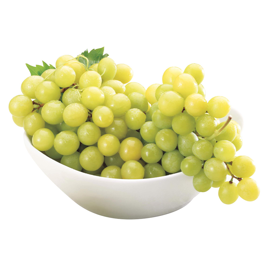 Fresh Seedless Green Grapes, 1 Pound