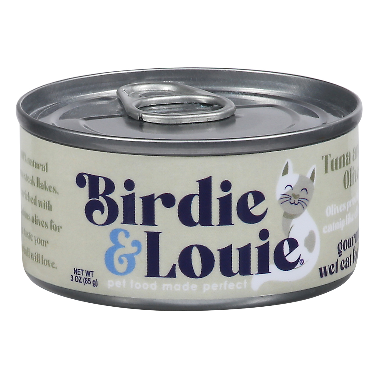 Birdie & Louie Gourmet Wet Tuna and Olives Cat Food