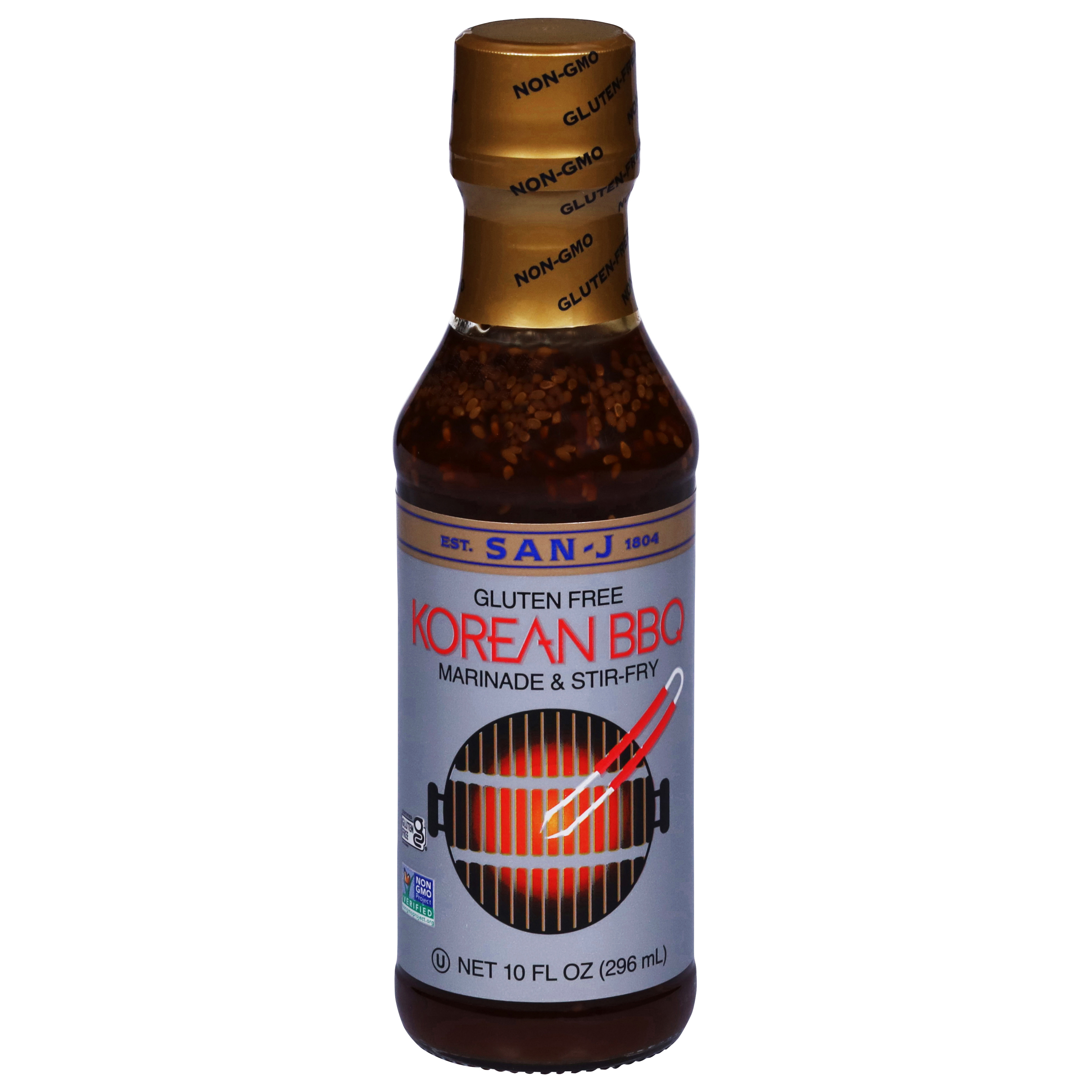 San-J Gluten Free Korean BBQ Marinade & Stir-Fry