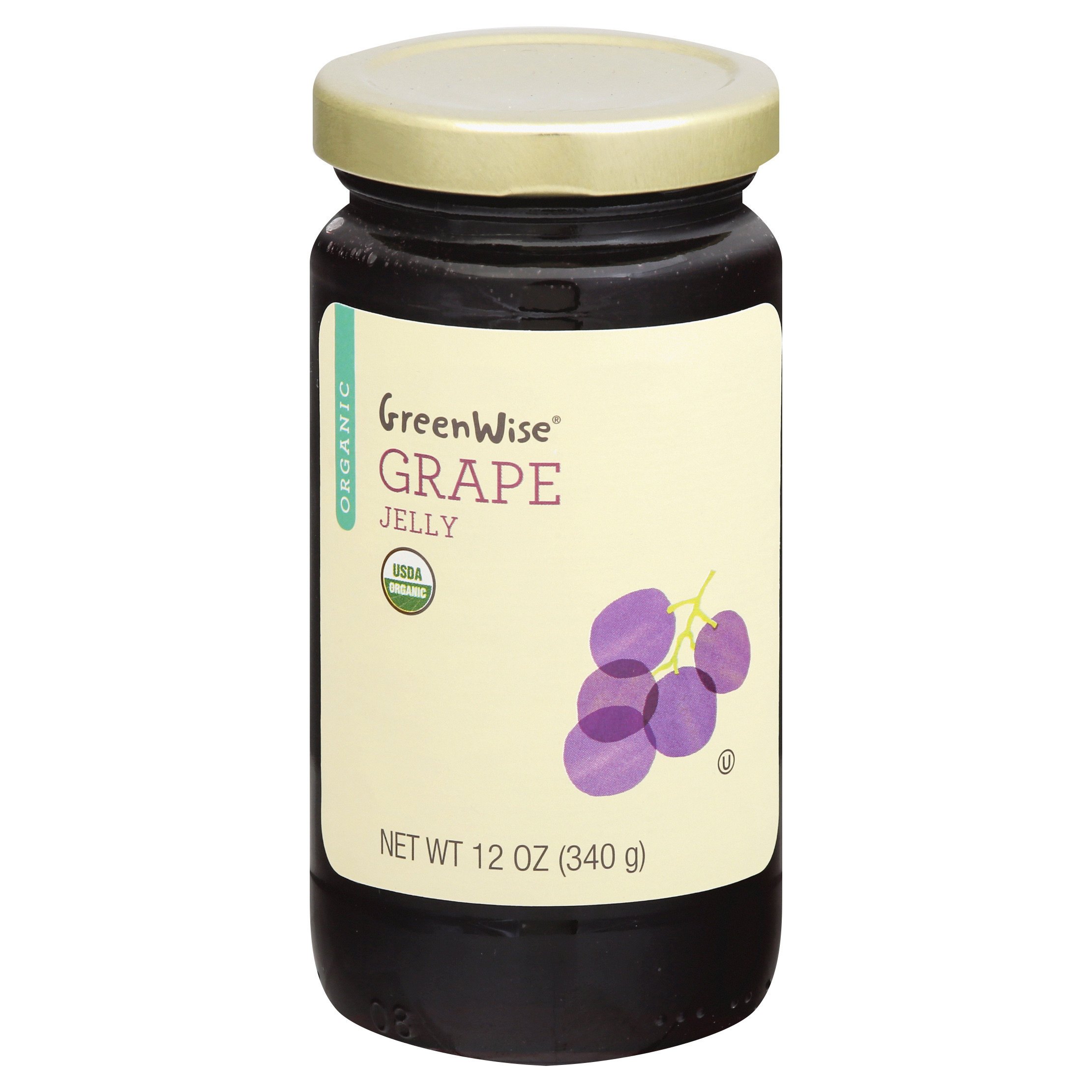 GreenWise Organic Grape Jelly 12.0 oz JAR