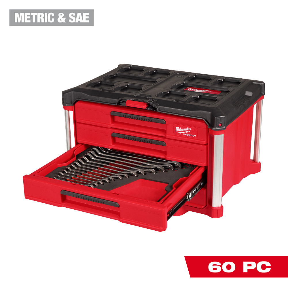Product image for MILW 48-22-9492 60pc MM & SAE Combo