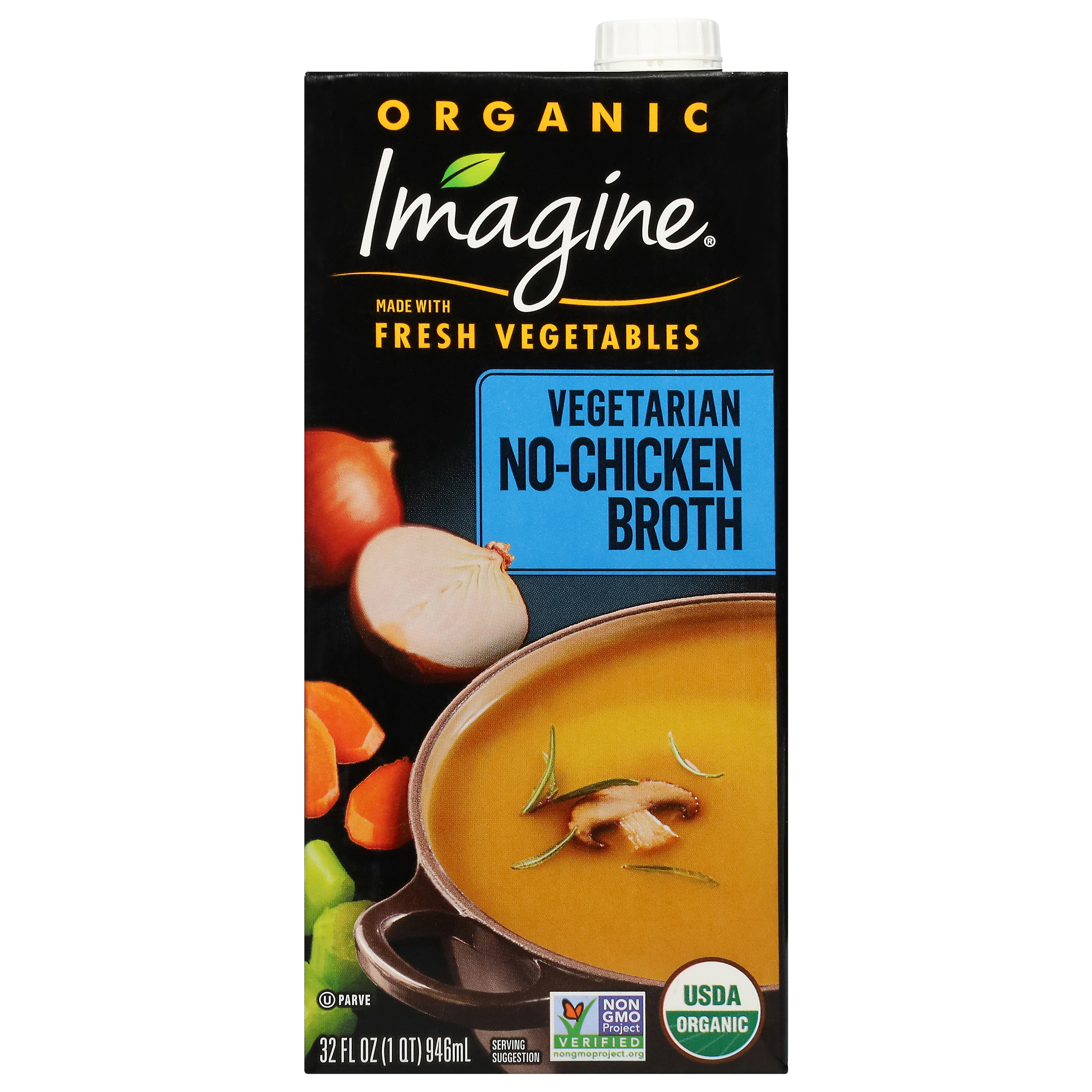 Imagine Organic Vegetarian No-Chicken Broth