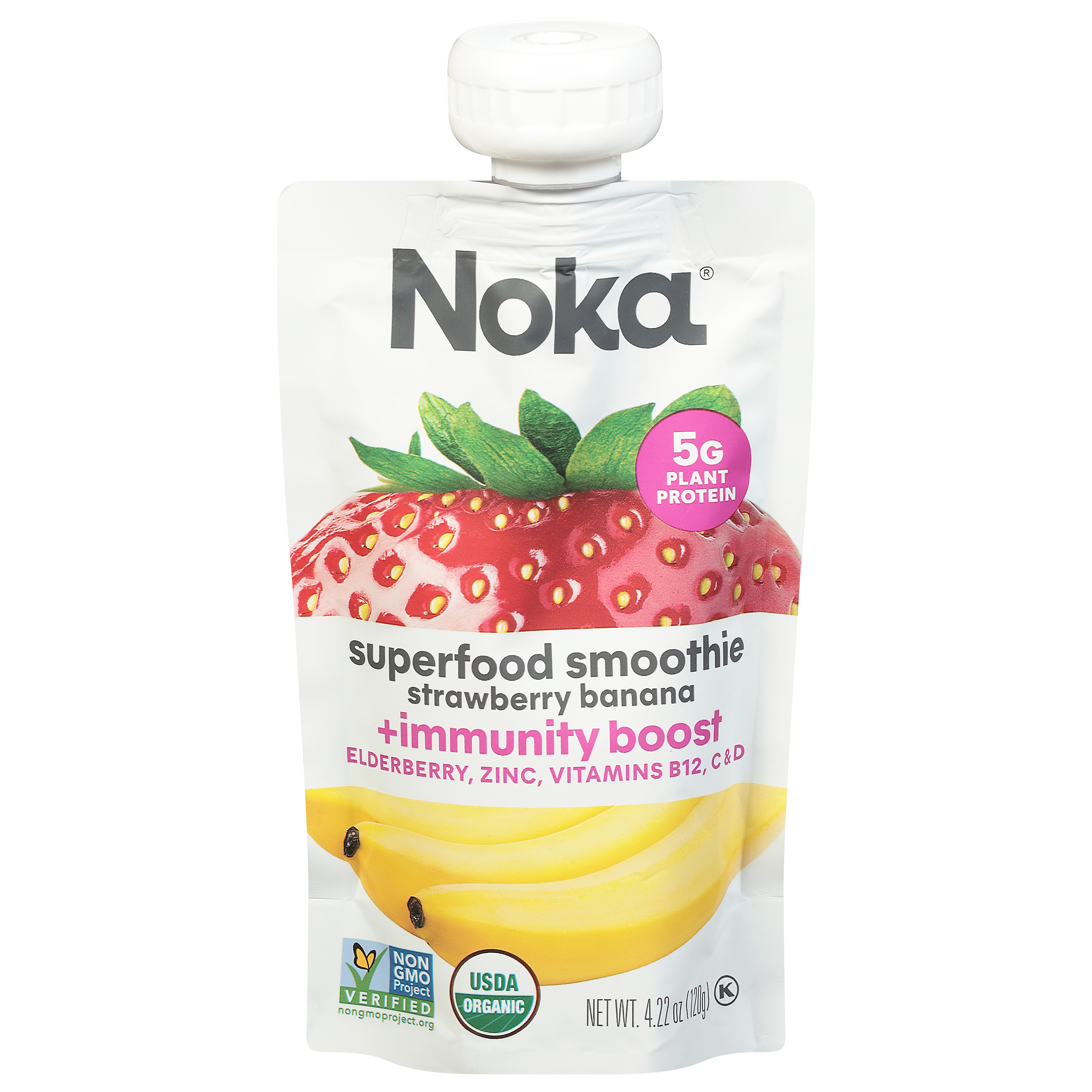Noka Strawberry Banana Superfood Smoothie