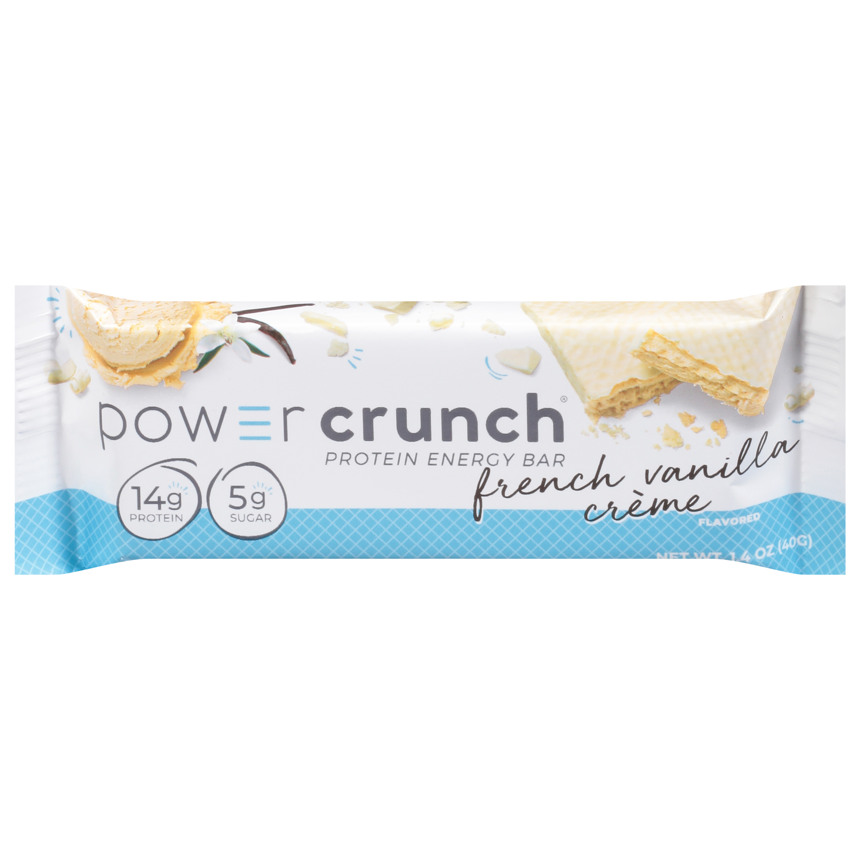 Power Crunch French Vanilla Creme Flavored Protein Energy Bar