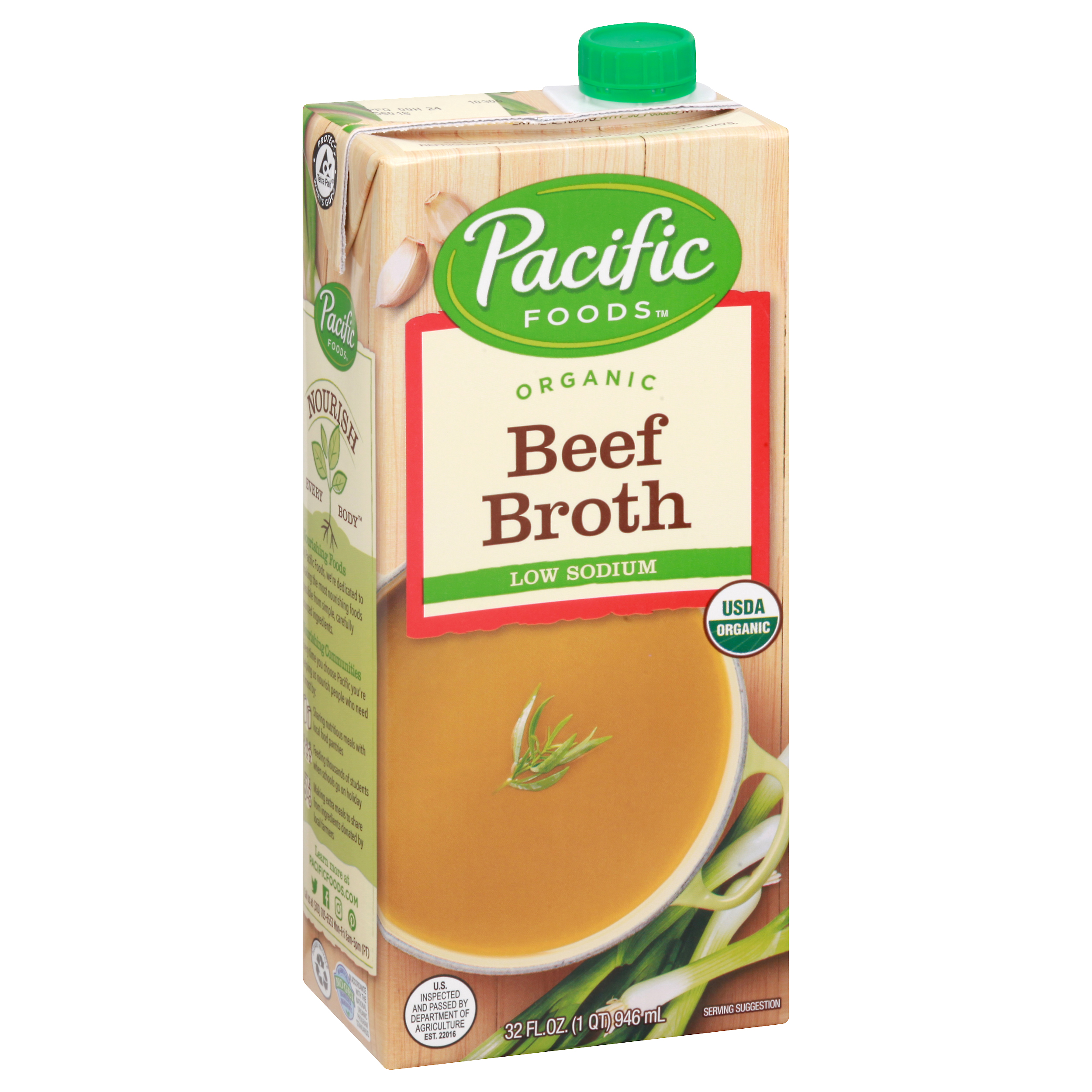 Pacific Foods Low Sodium Organic Beef Broth