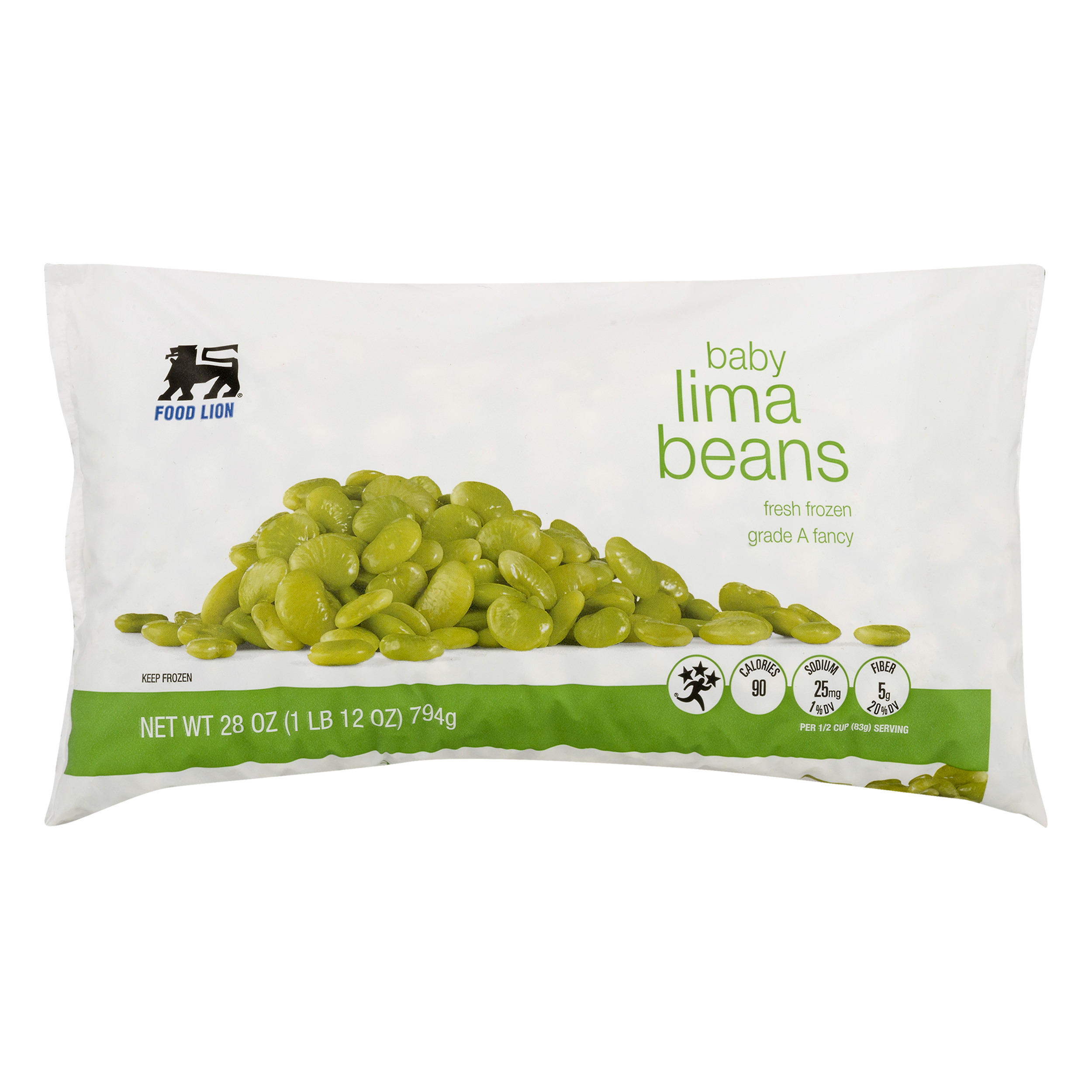 Food Lion Baby Lima Beans, Bag
