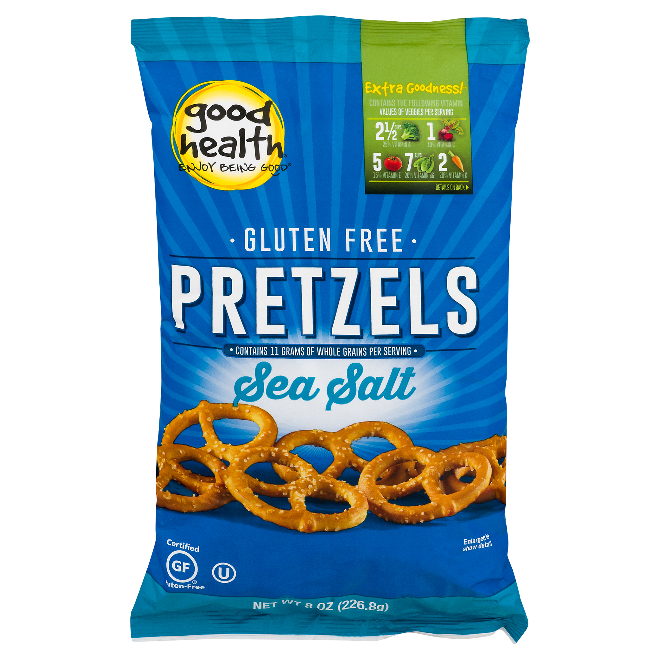 Good Health Gluten Free Sea Salted Pretzels
