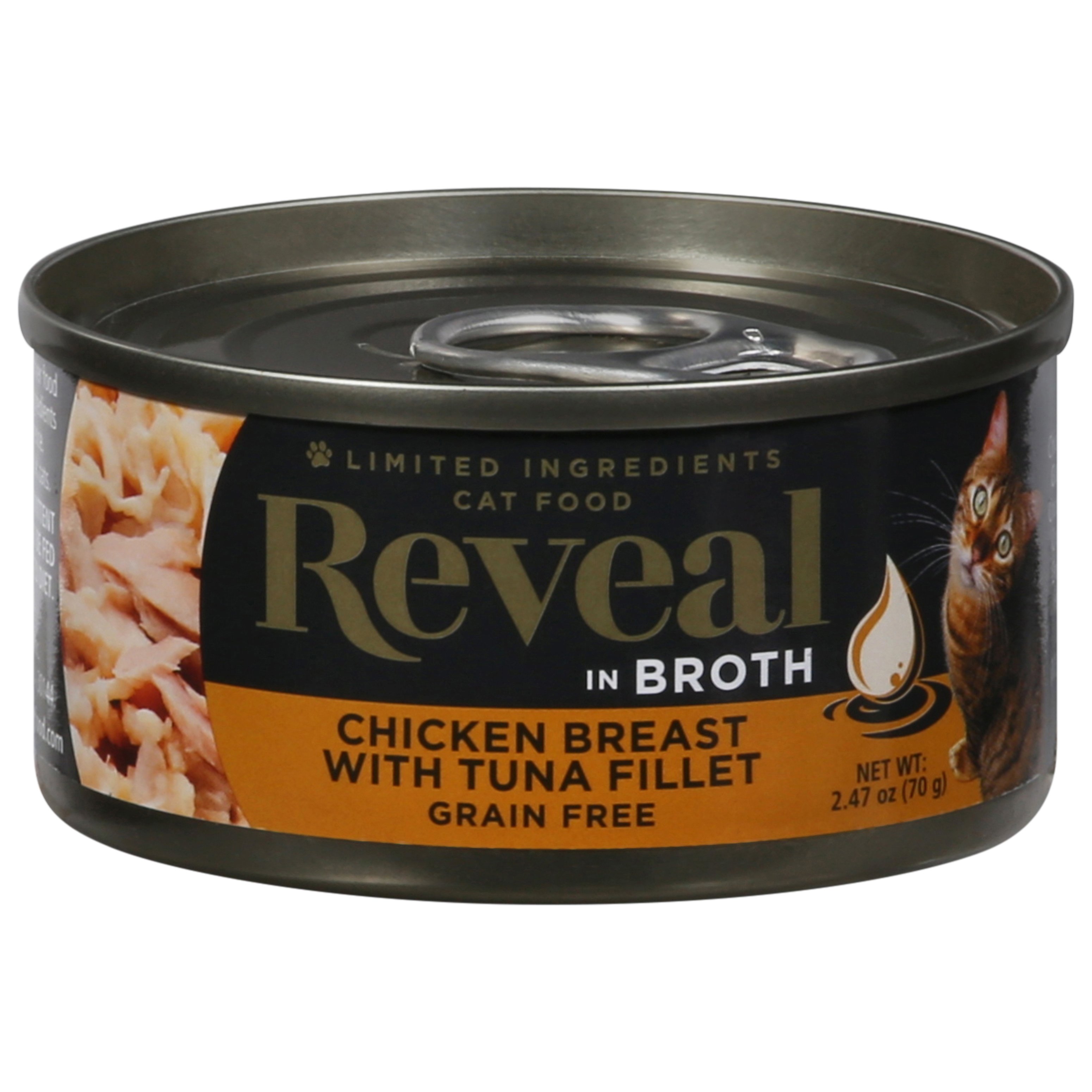 Reveal Grain Free Chicken Breast with Tuna Fillet Cat Food