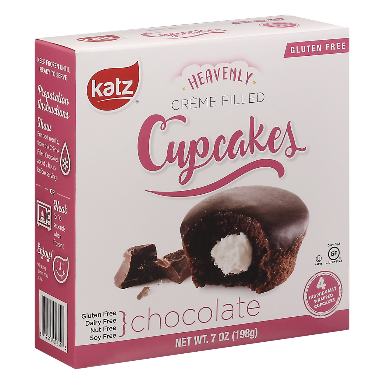 Katz Chocolate Creme Filled Cupcakes