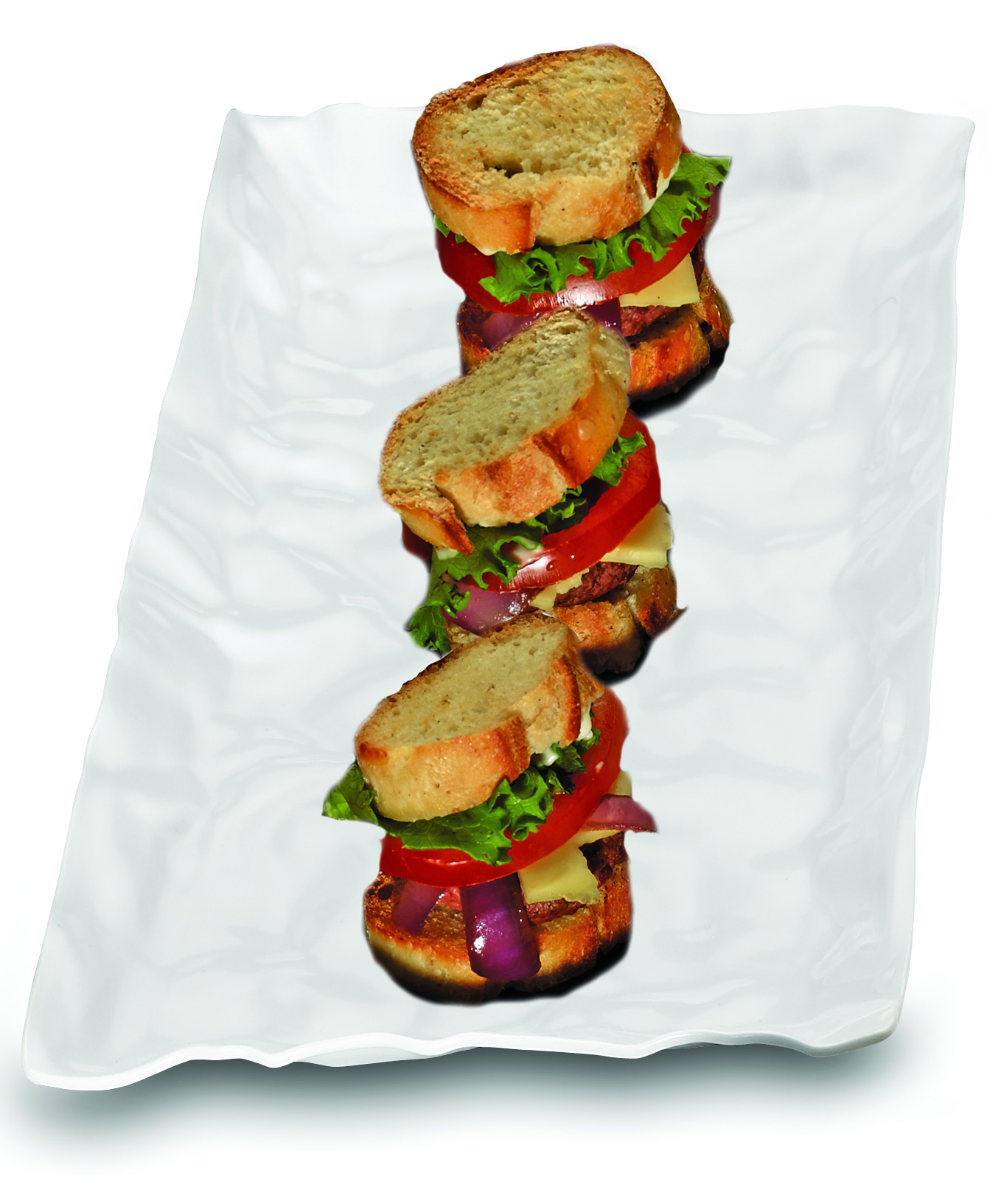 EMI-CP511W WHT RECT TRAY 10.75x5 25/CS