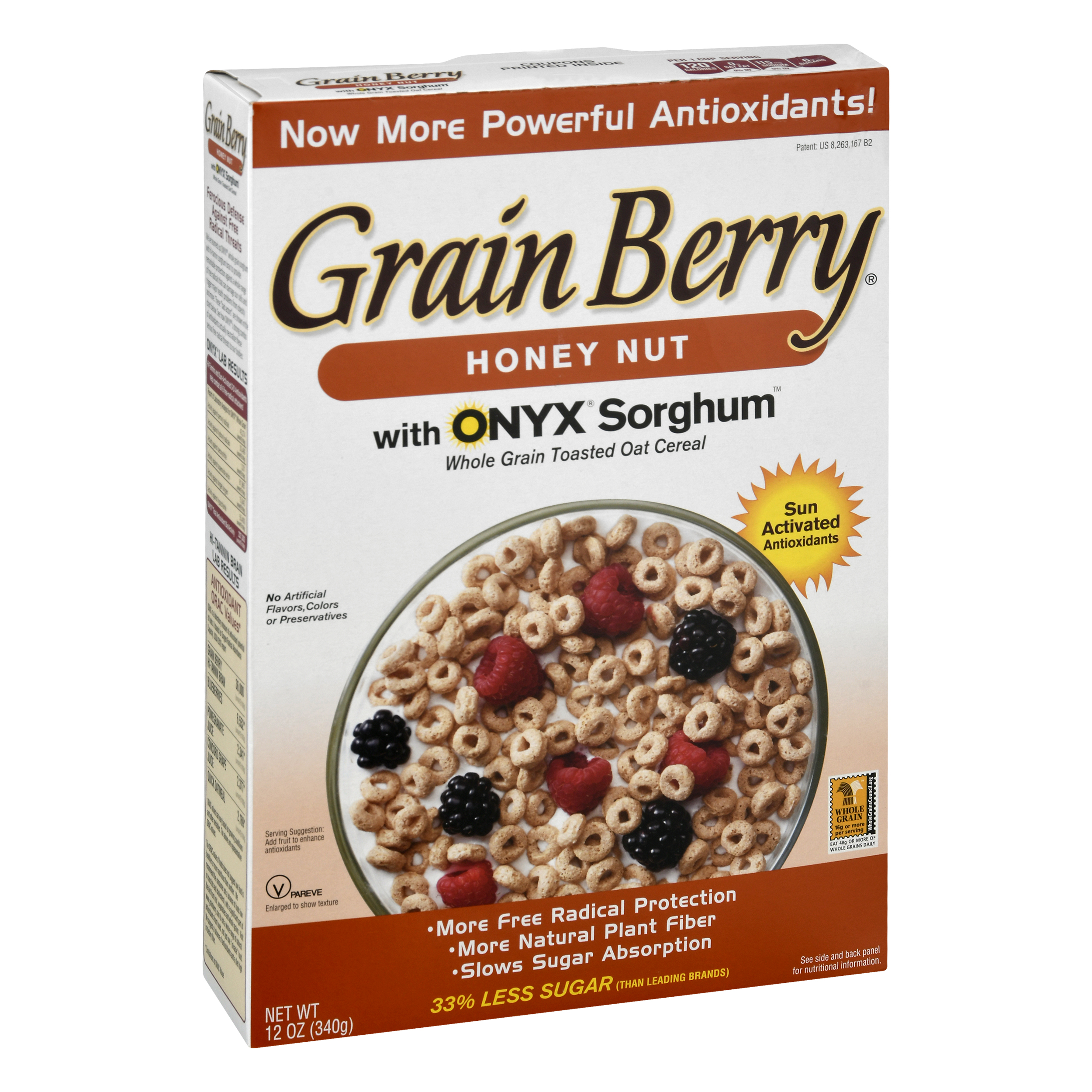 Grain Berry Honey Nut Oats, Whole Grain