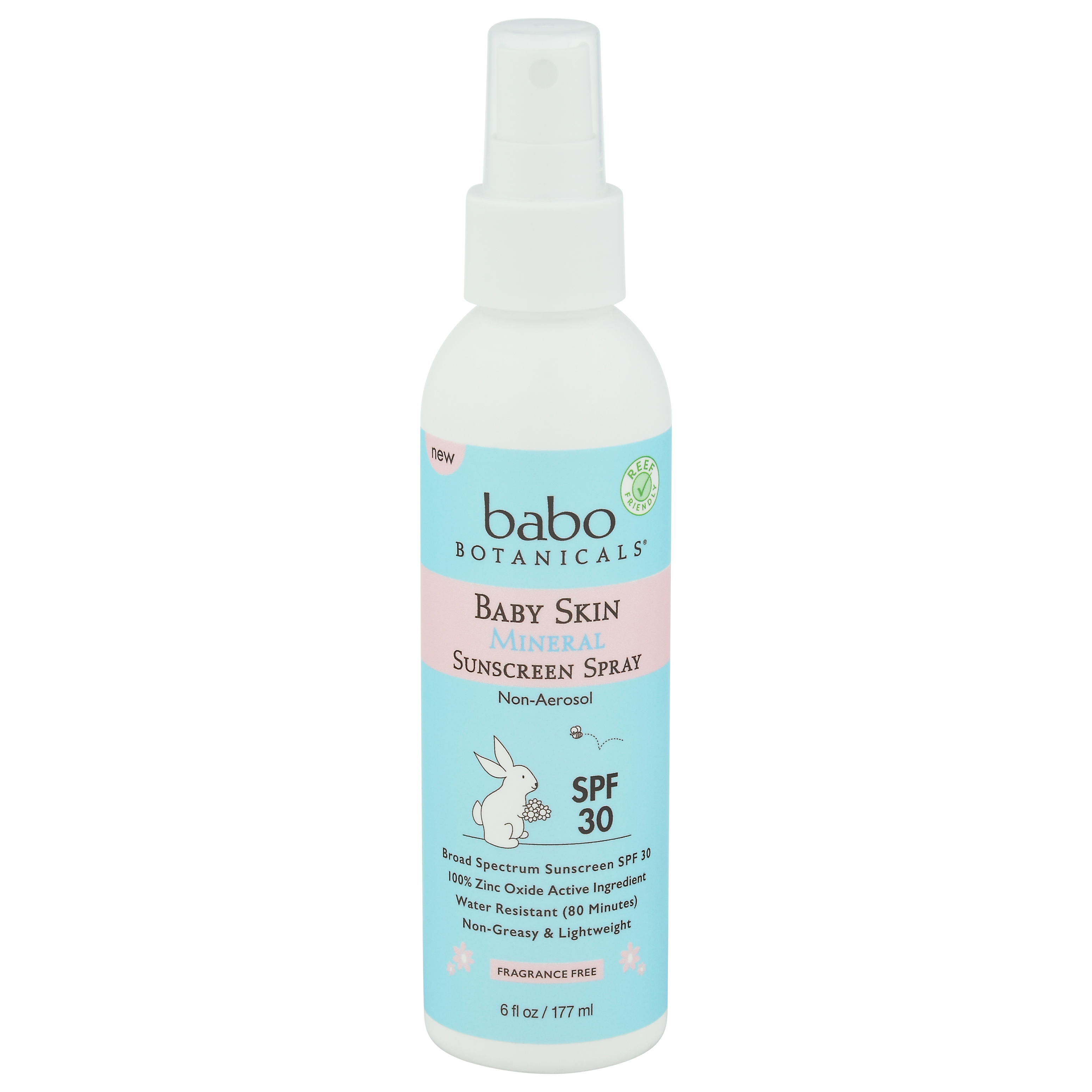 babo Botanicals SPF 30 Baby Skin Mineral Sunscreen Spray