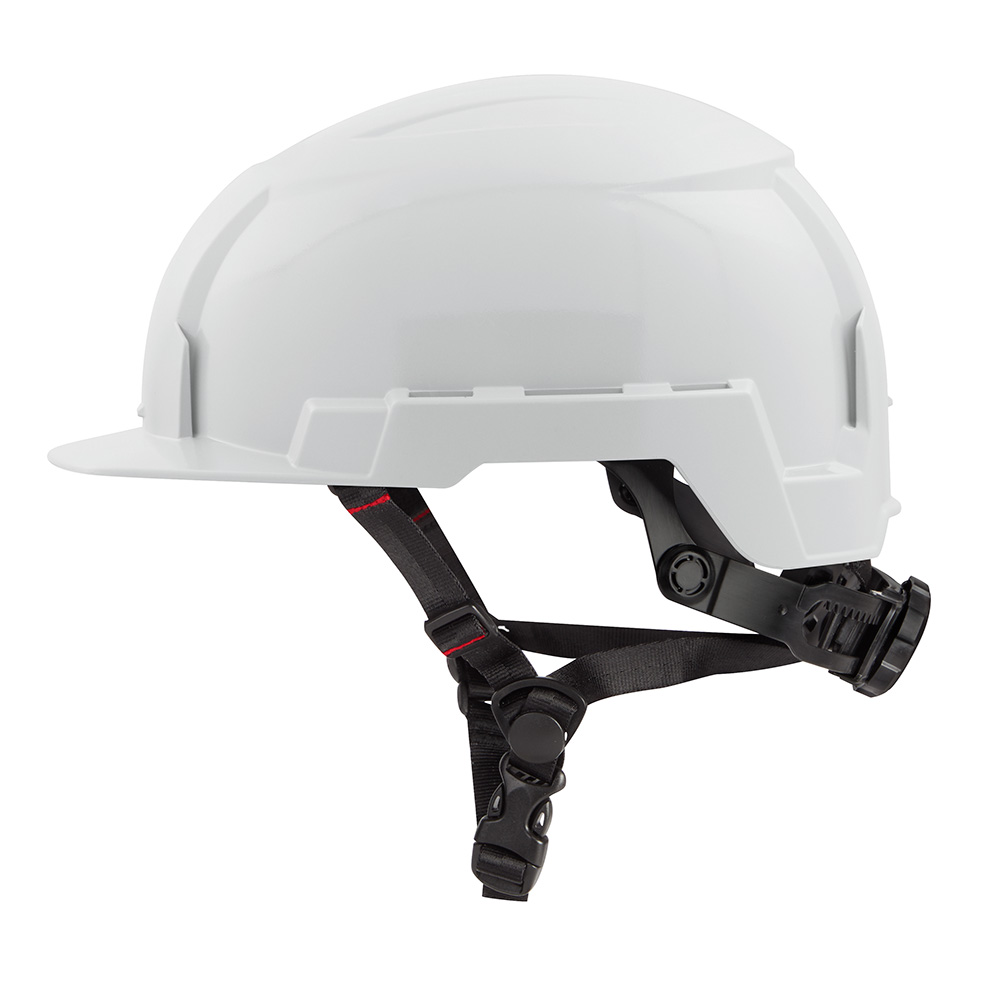 MIL 48-73-1321 FRONT BRIM SAFETY HELMET TYPE 2 WHITE CLASS E