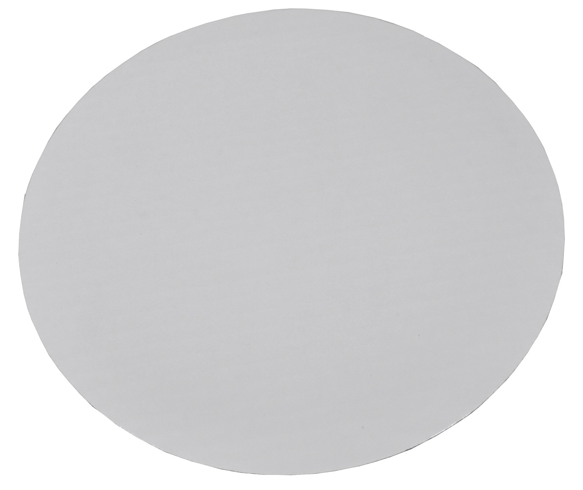 10" MOTTLE WHITE CIRCLE 100/CS 11317