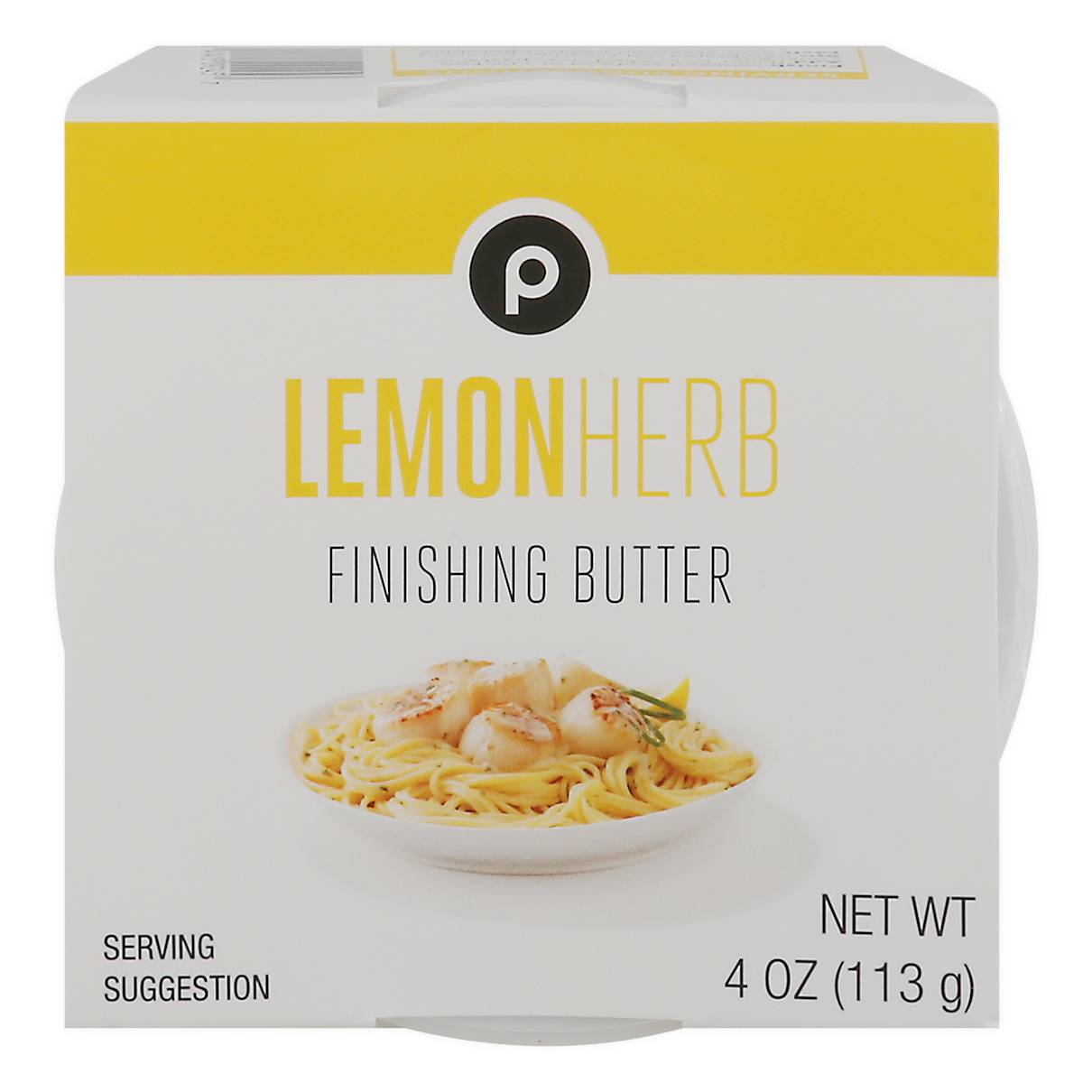 Publix Lemon Herb Finishing Butter 4 oz