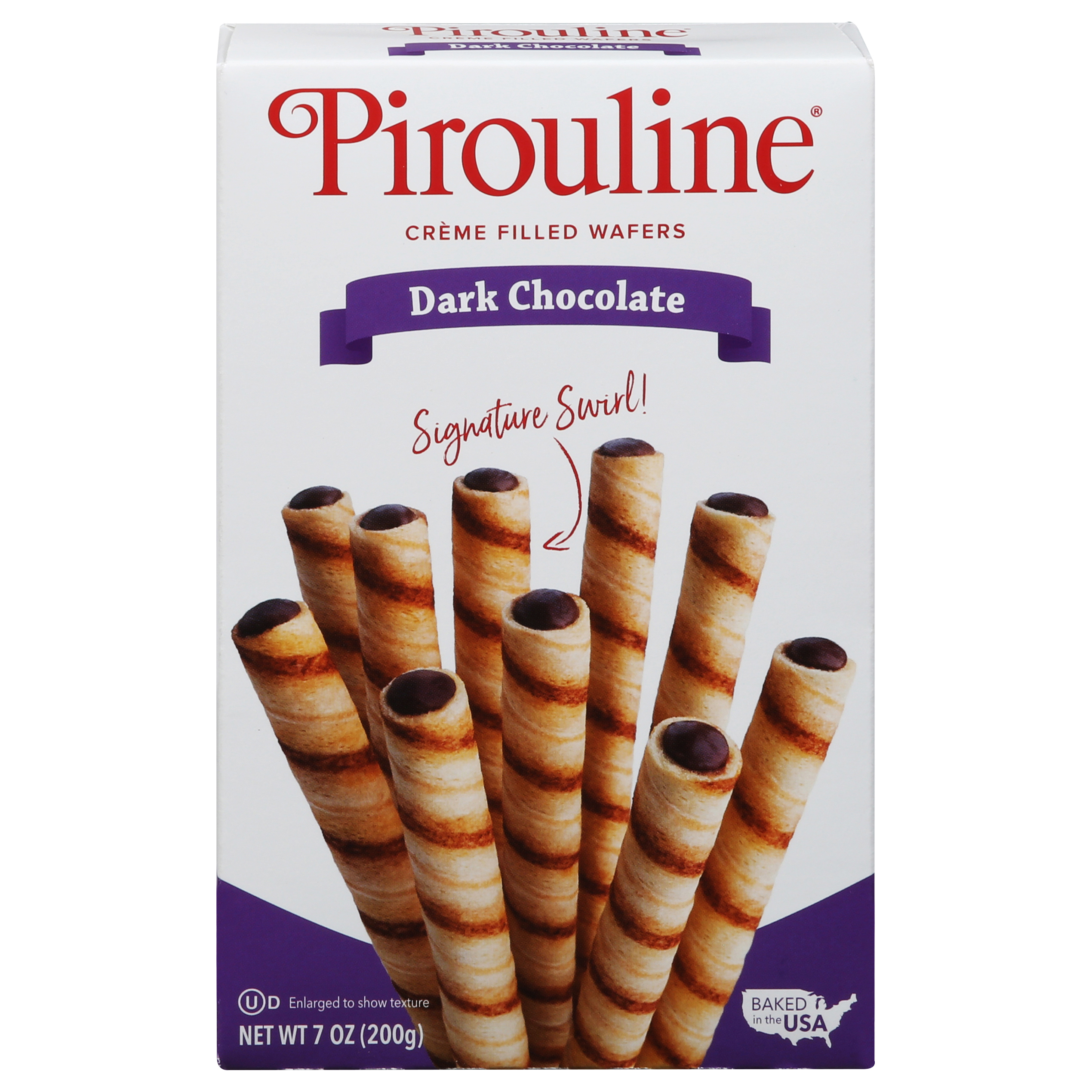 Pirouline Creme Filled Dark Chocolate Wafers