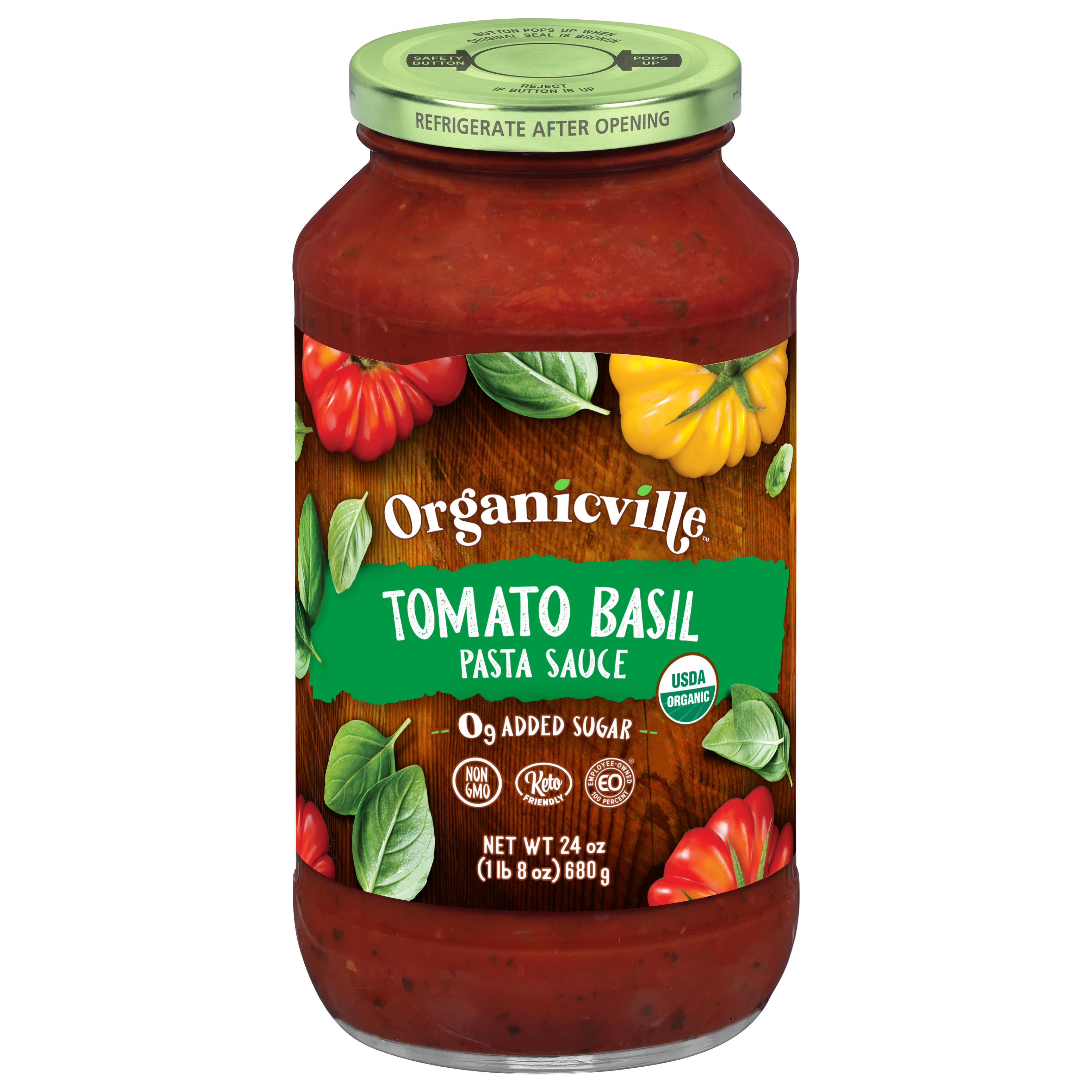 Organicville Tomato Basil Pasta Sauce