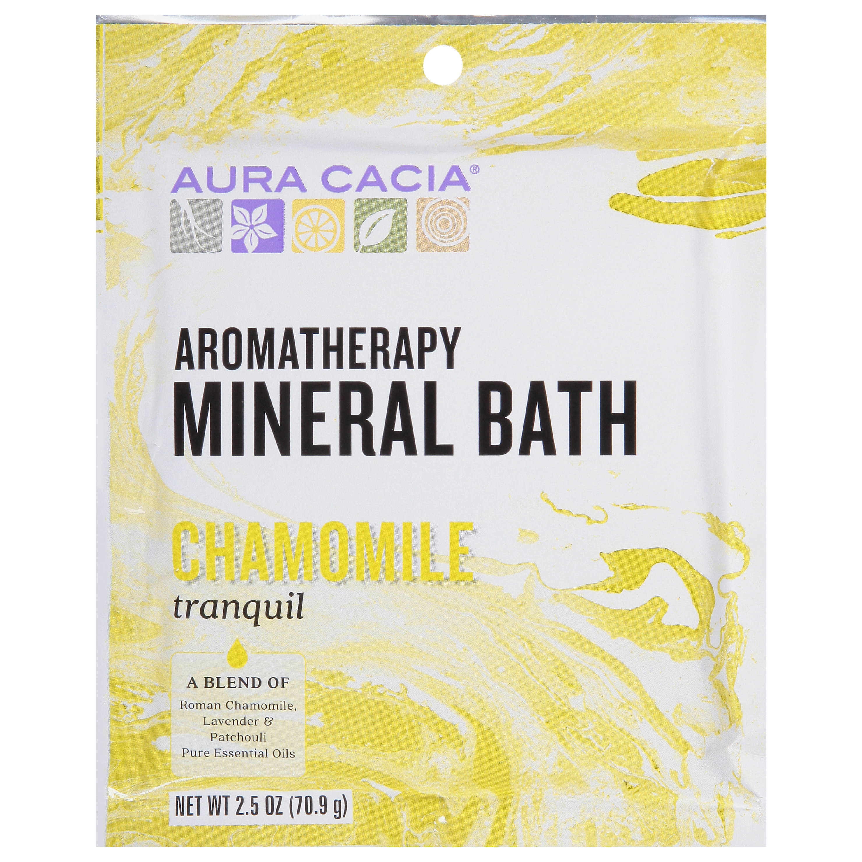 Aura Cacia Tranquil Aromatherapy Chamomile Mineral Bath
