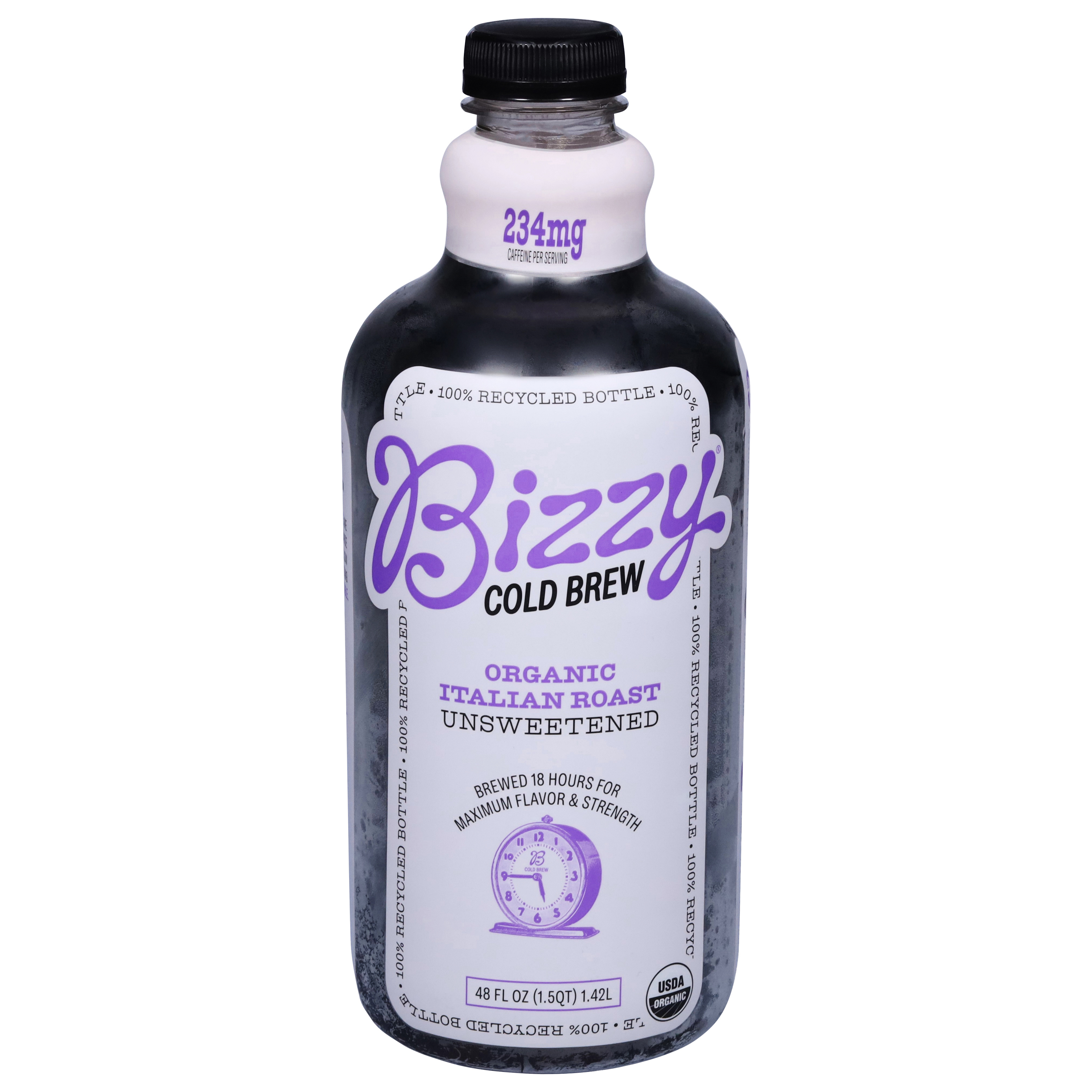 Bizzy Organic Italian Roast Unsweetened Cold Brew