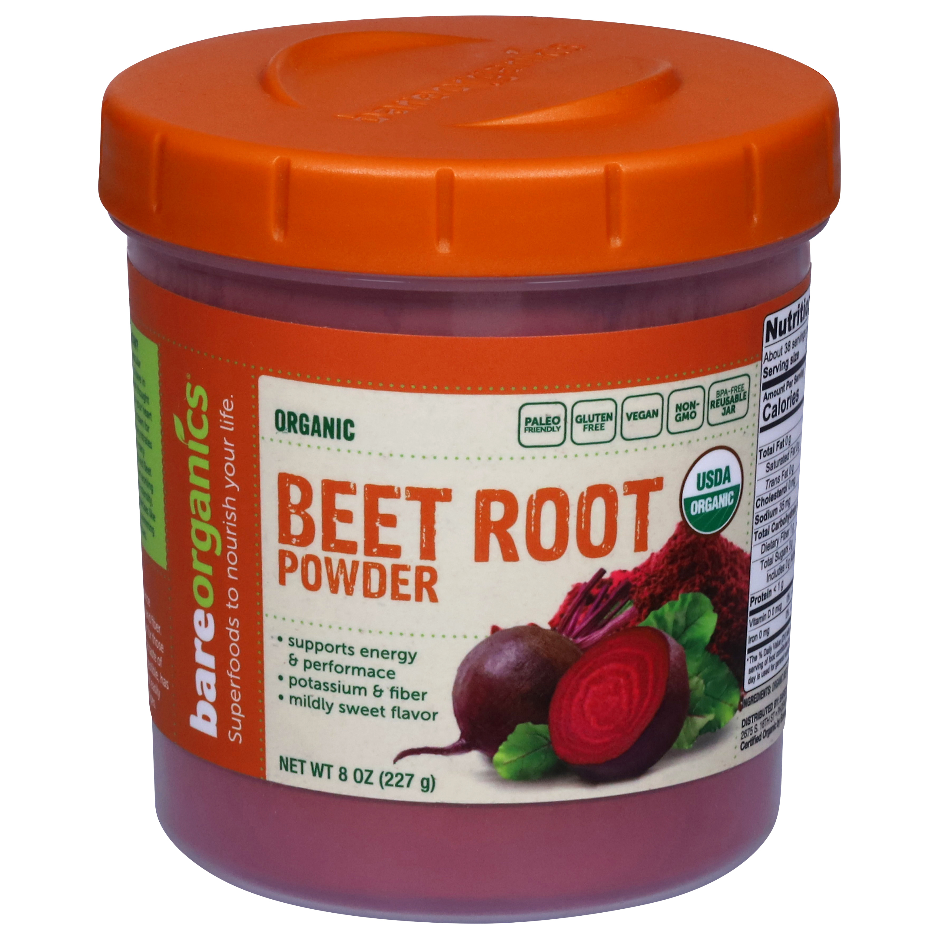 BareOrganics Organic Beet Root Powder