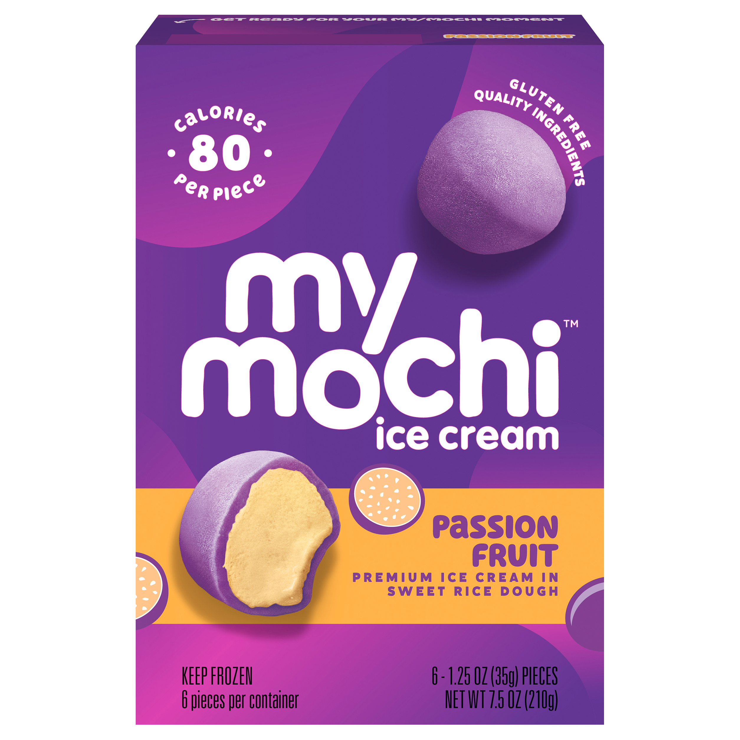My/Mochi Passion Fruit Ice Cream