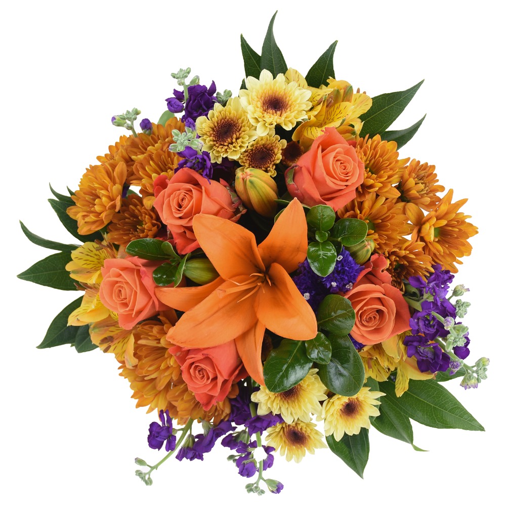 Cub Floral Luminous Leaves Bouquet, 1 Each