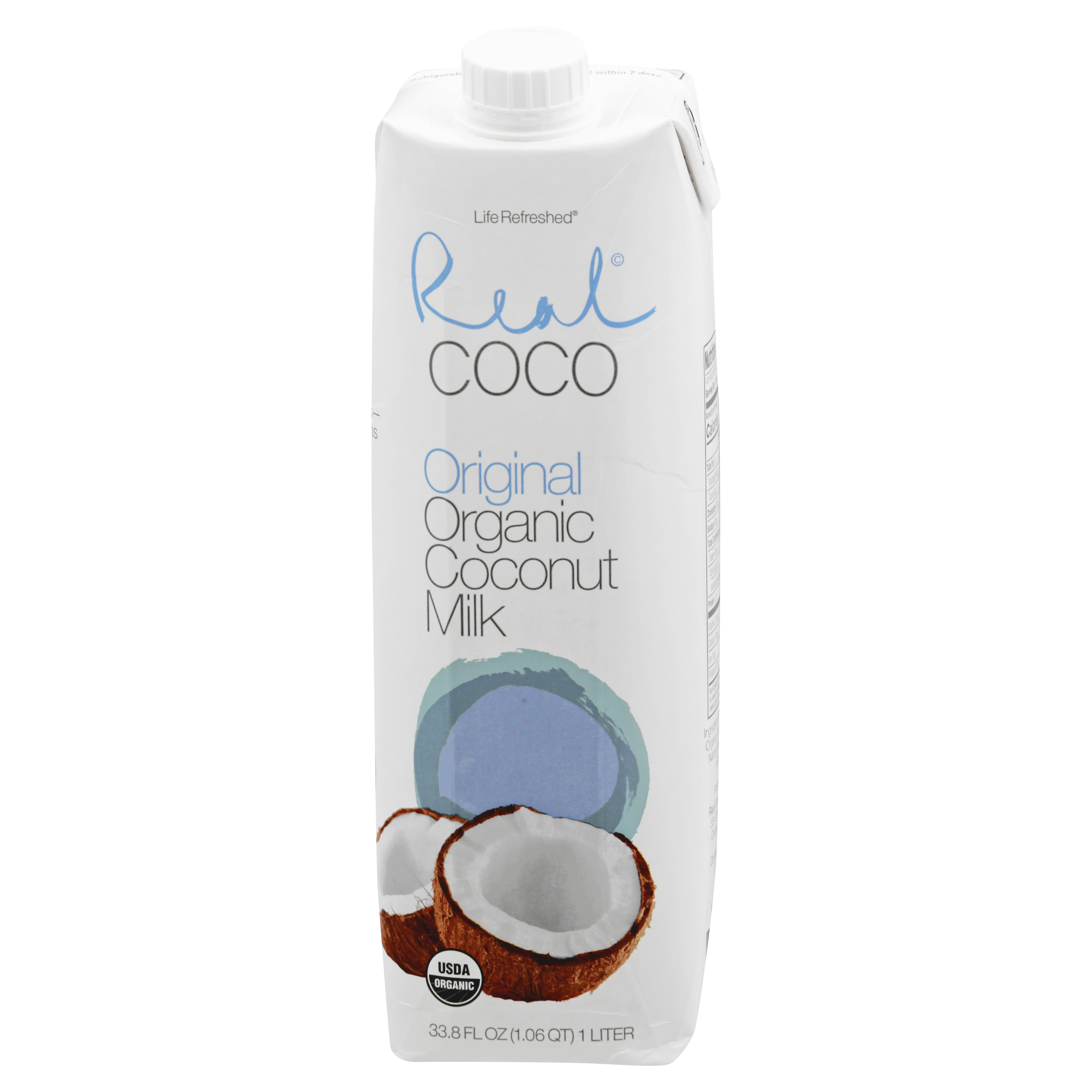 Real Coco Life Refreshed Original Organic Coconut Milk
