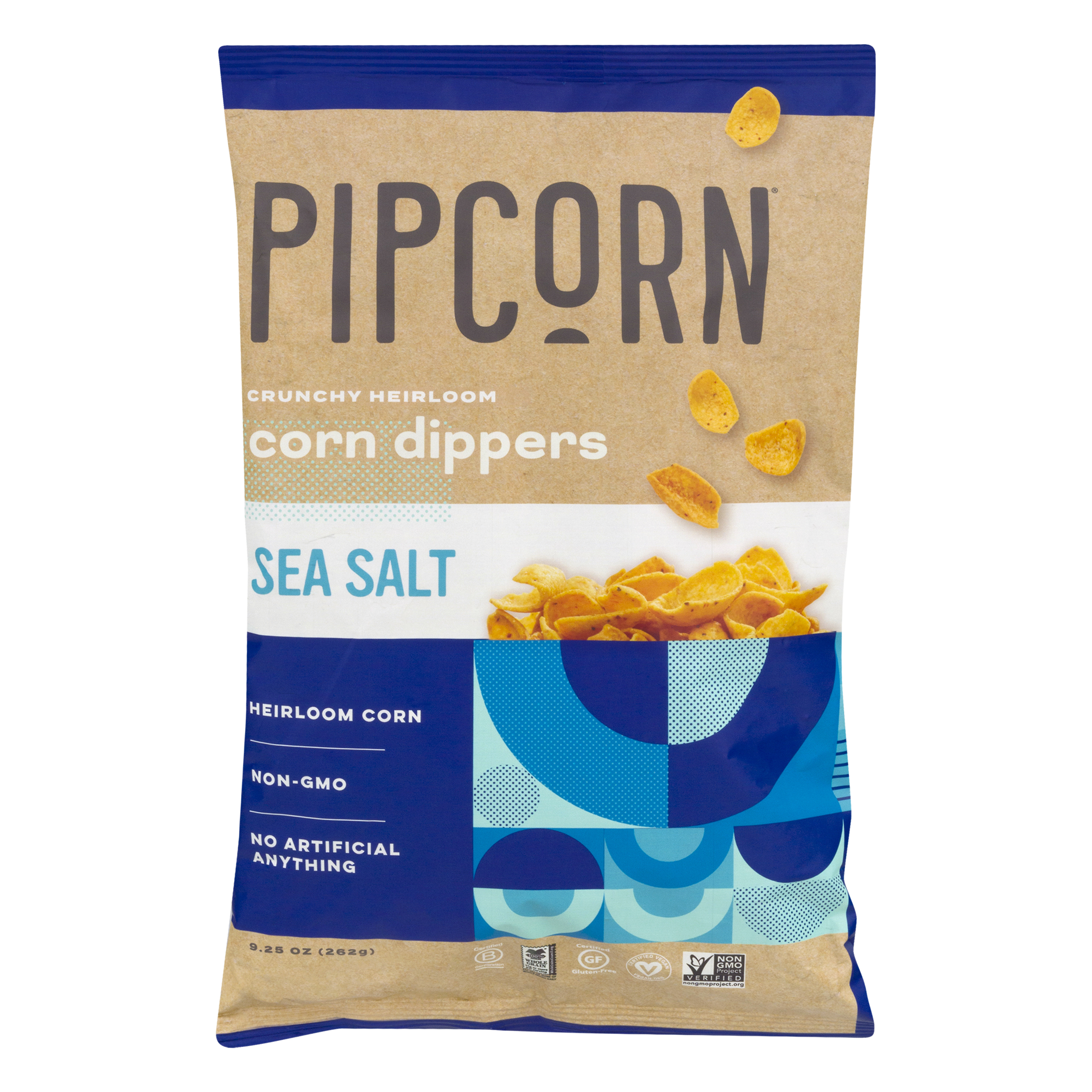Pipcorn Crunchy Heirloom Sea Salt Corn Dippers