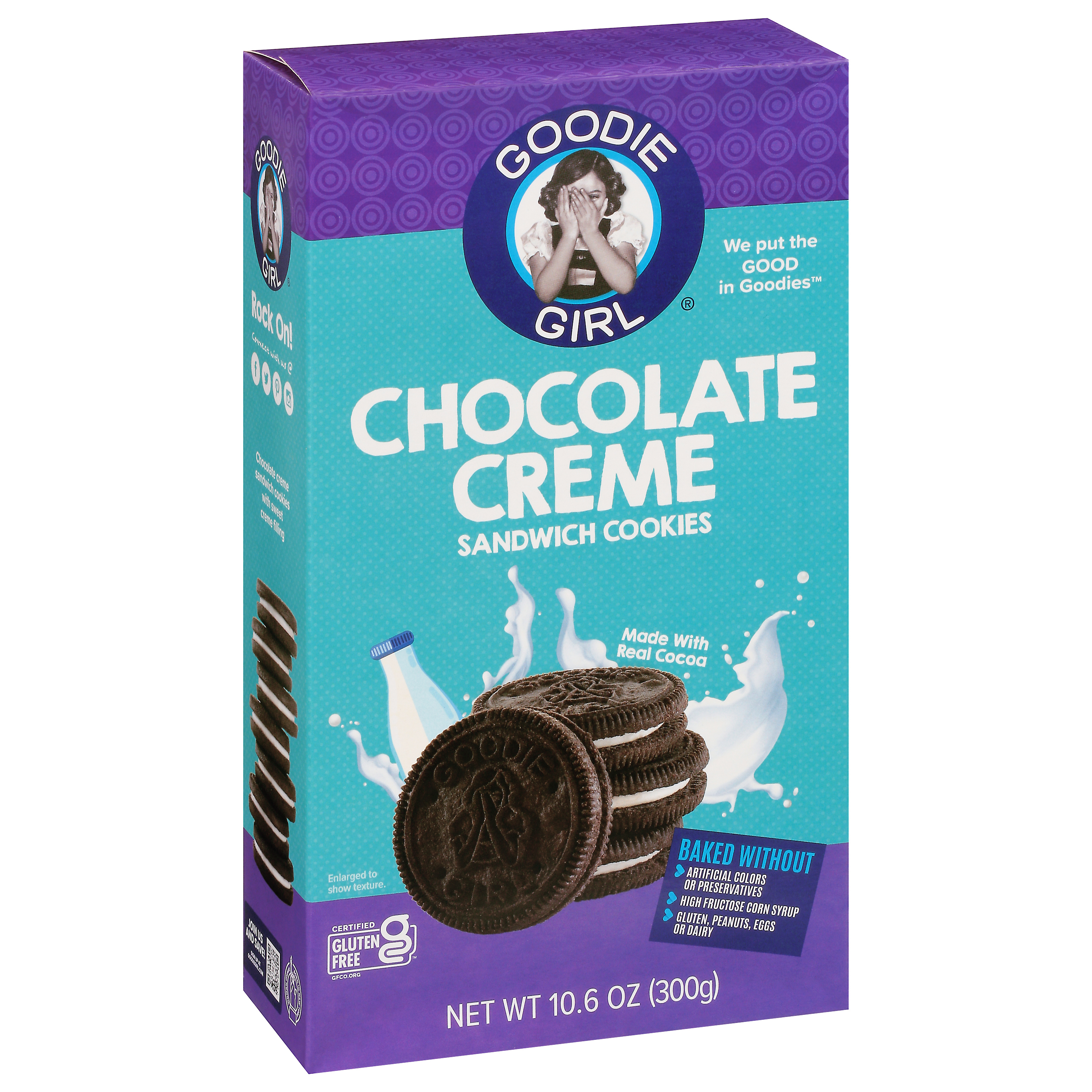 Goodie Girl Chocolate Creme Sandwich Cookies