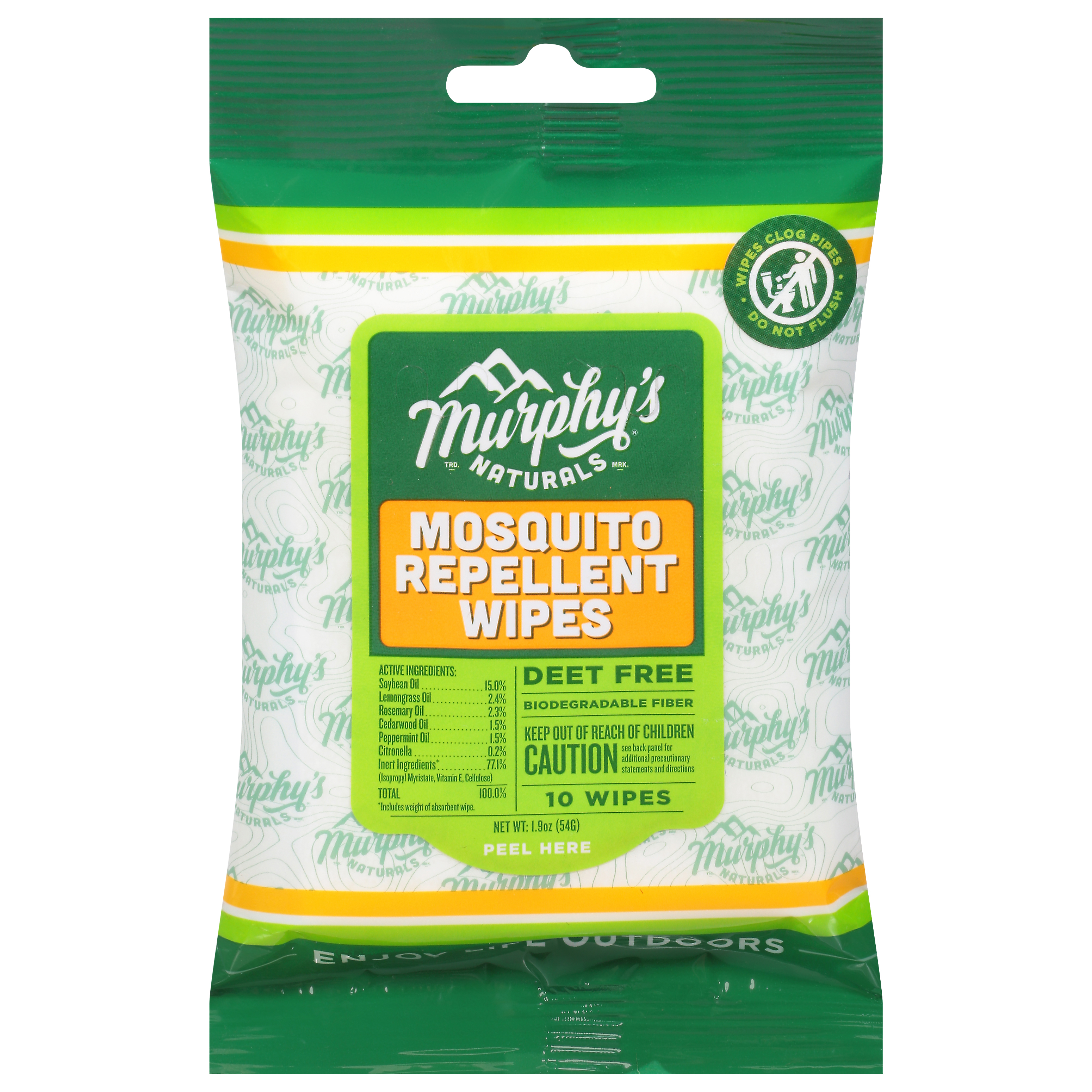 Murphy's Naturals Mosquito Repellent Wipes