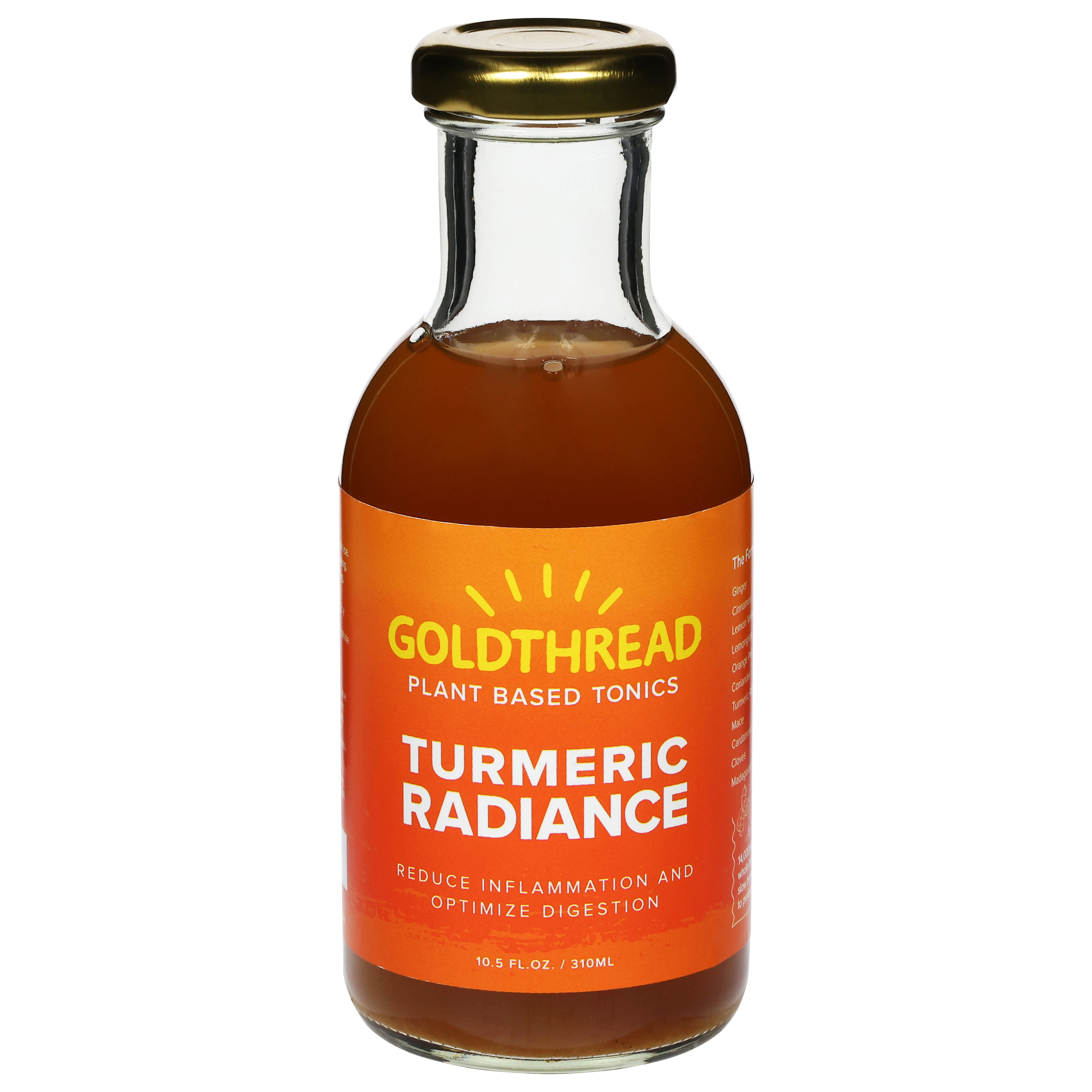 Goldthread Plant Based Turmeric Radiance Tonics