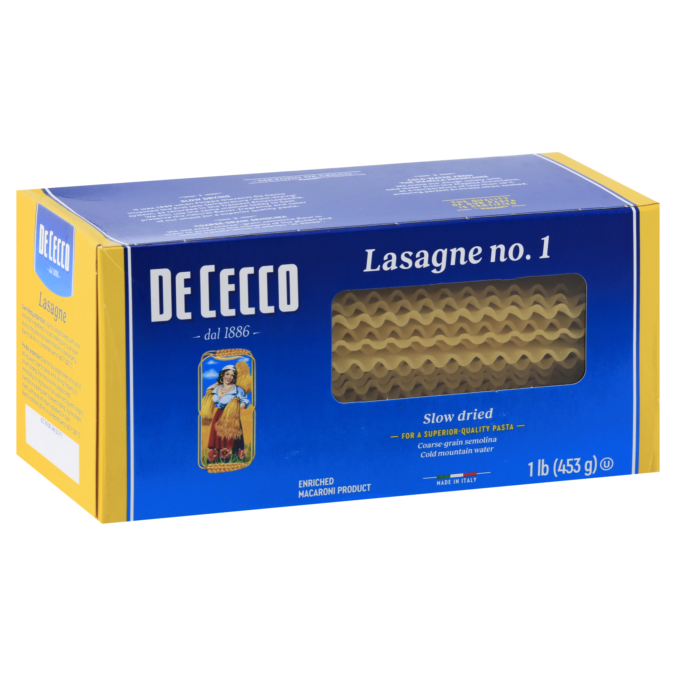 De Cecco No. 1 Lasagne