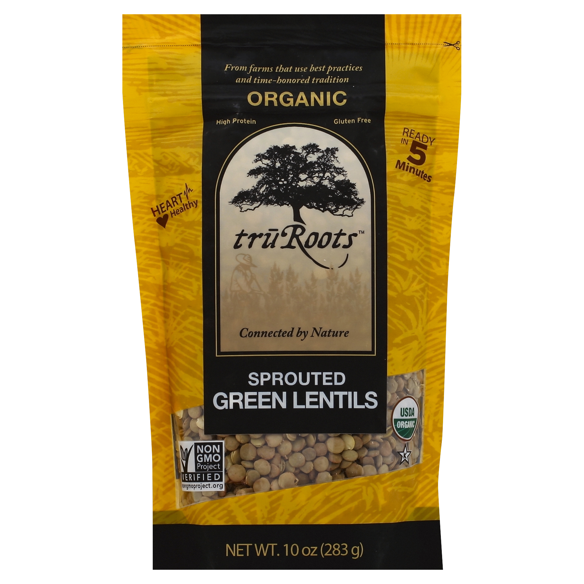 truRoots Green Lentils