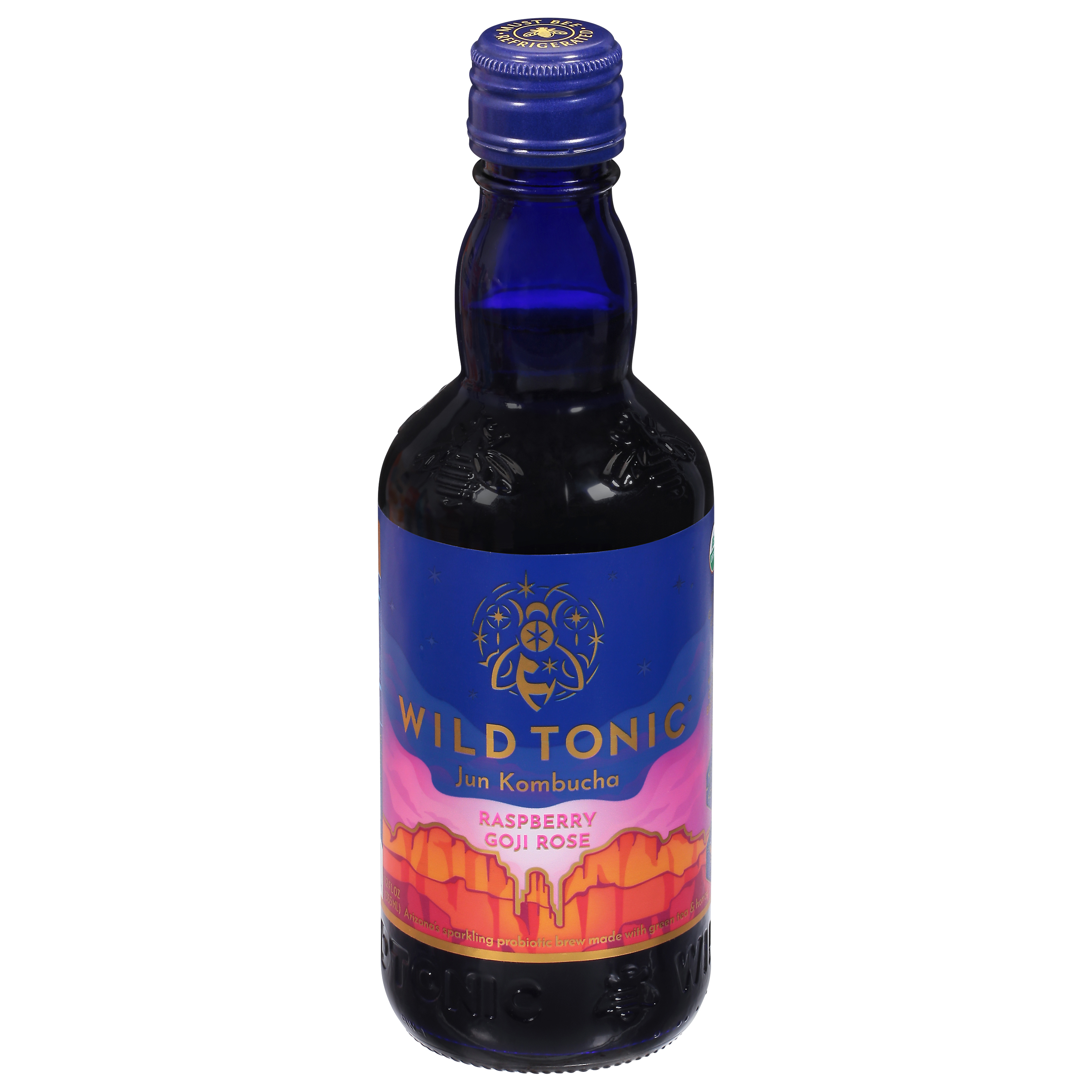 Wild Tonic Raspberry Goji Rose Jun Kombucha