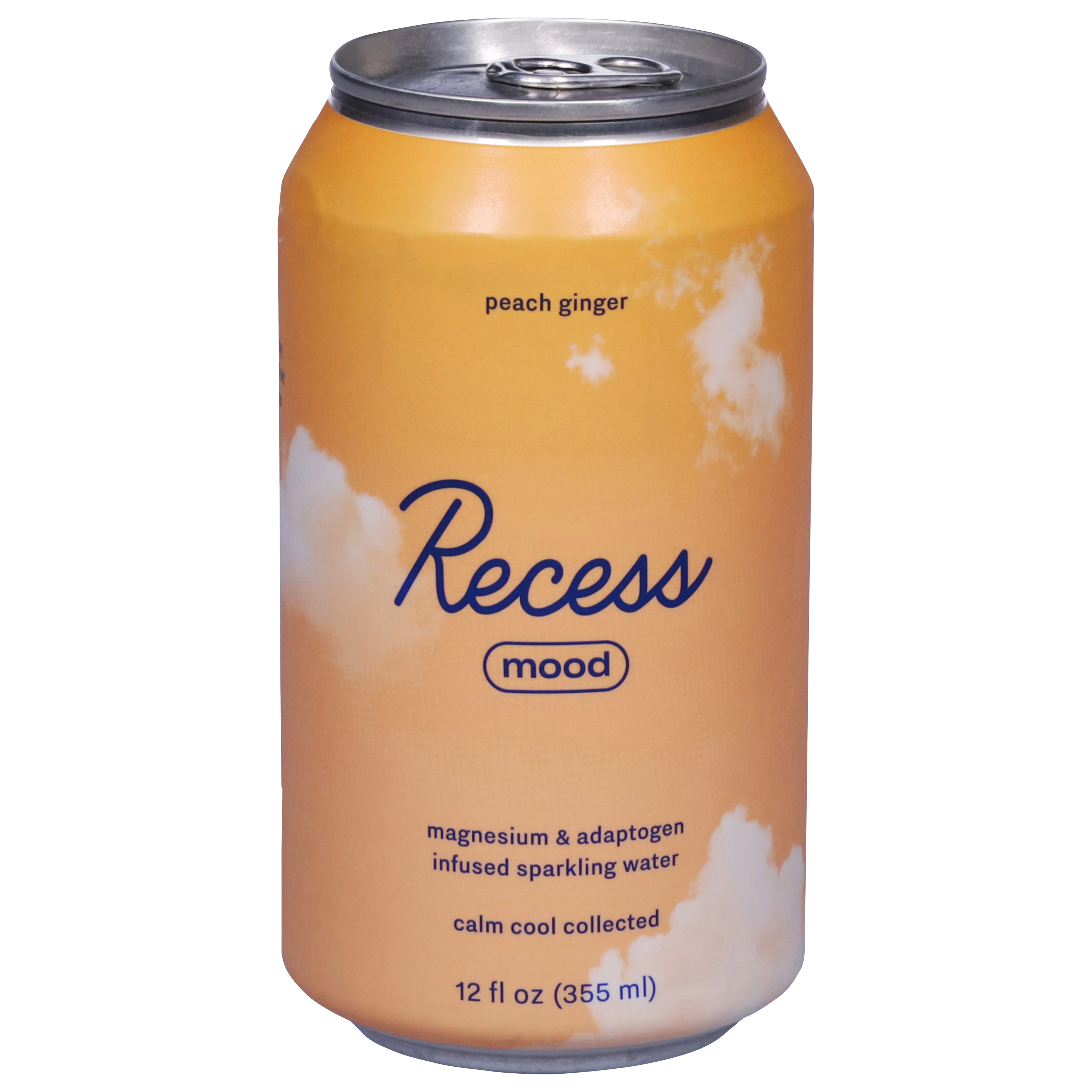Recess Mood Peach Ginger Sparkling Water