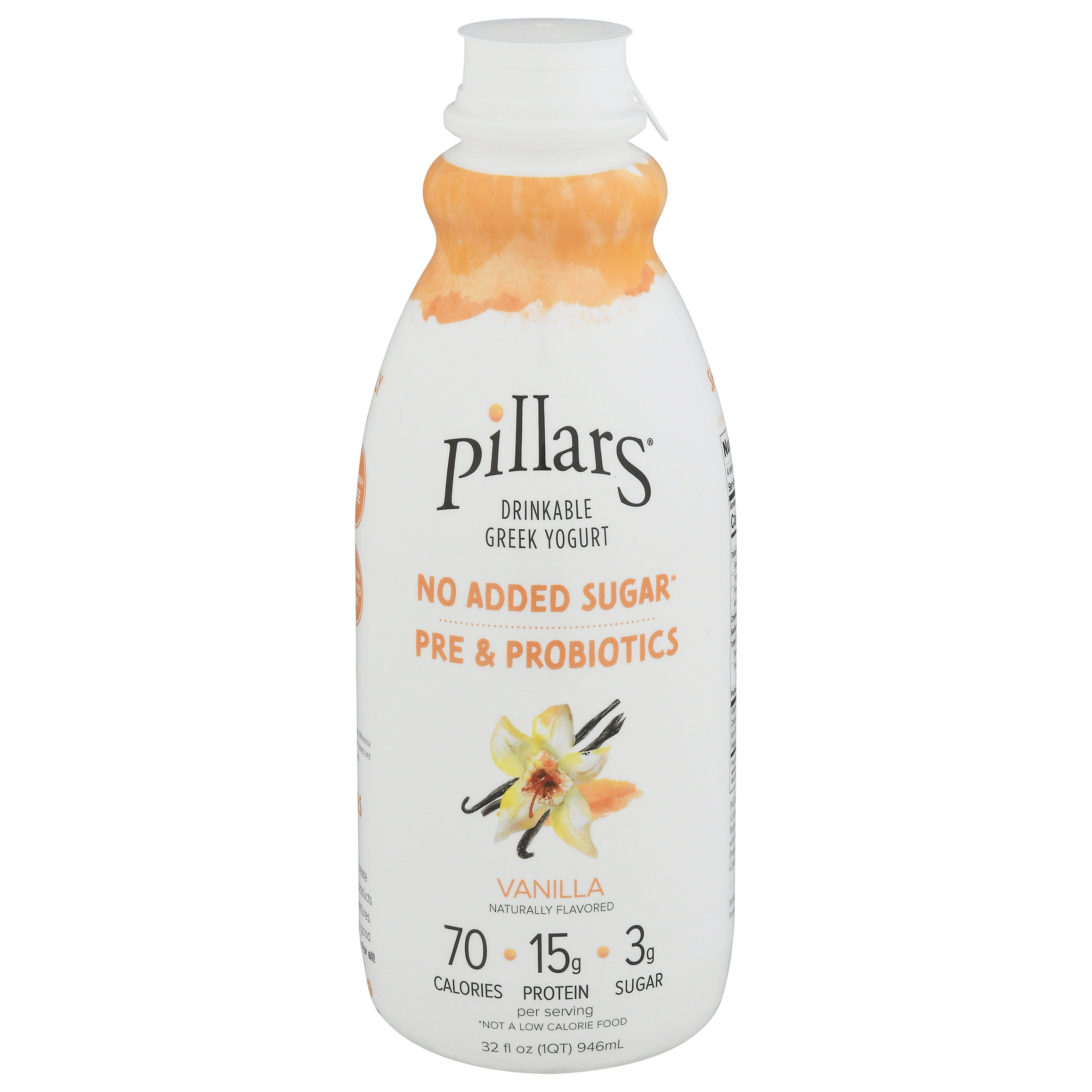 Pillars Vanilla Drinkable Greek Yogurt